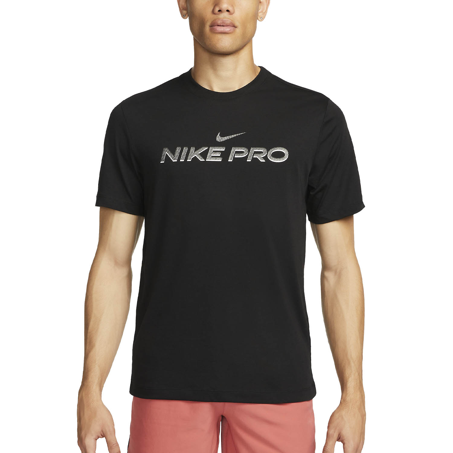 Nike Pro Fitness Camiseta Entrenamiento Hombre - Black