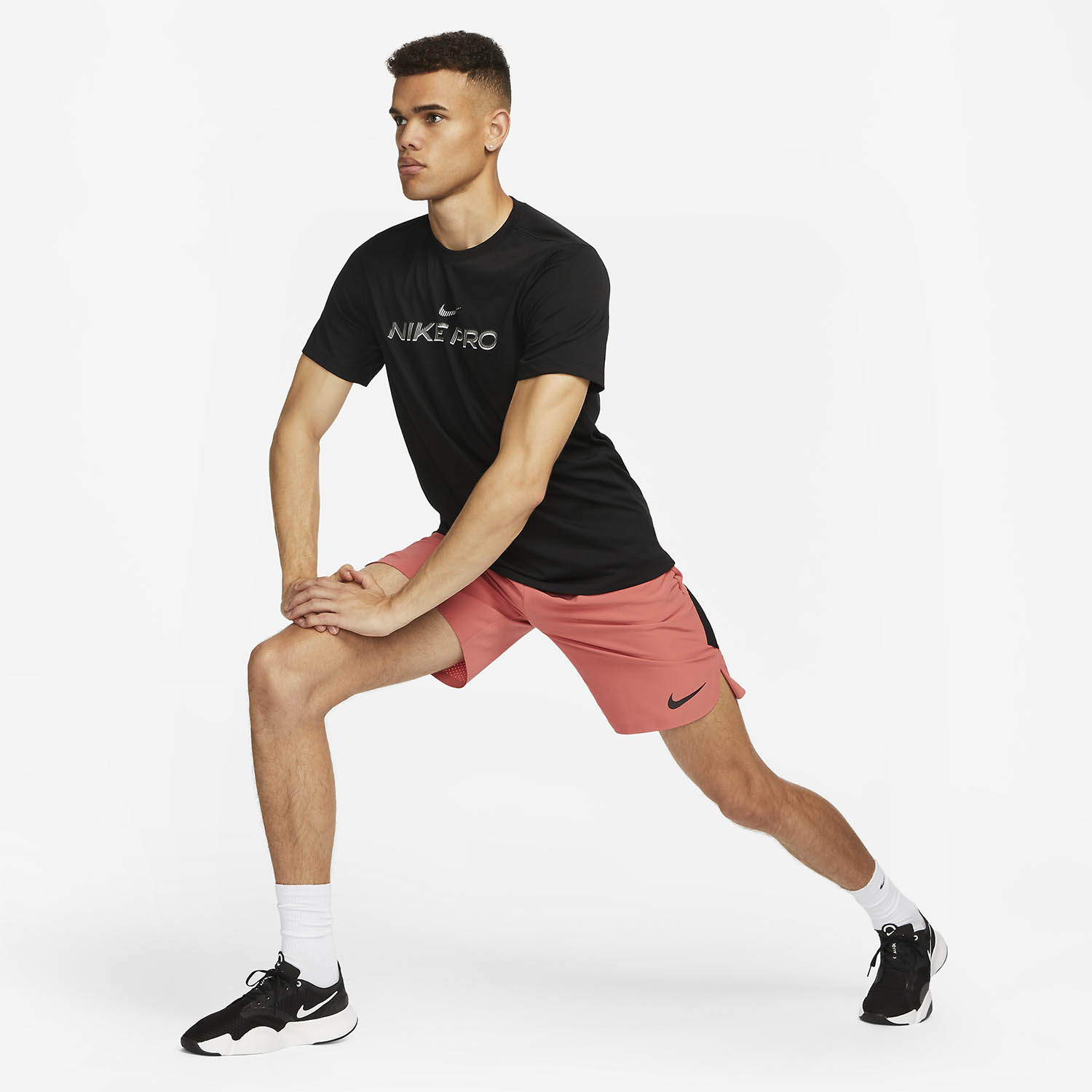 Nike Pro Fitness T-Shirt - Black