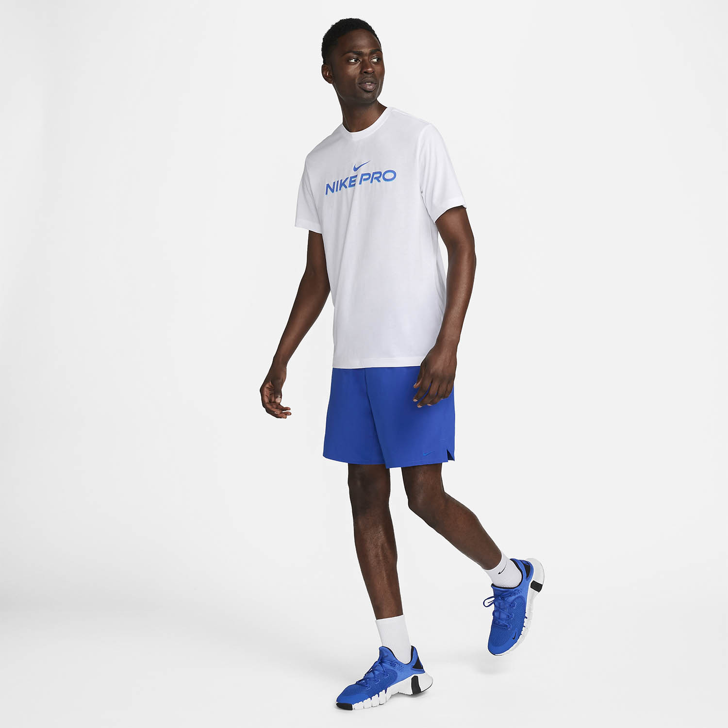 Nike Pro Fitness Camiseta - White