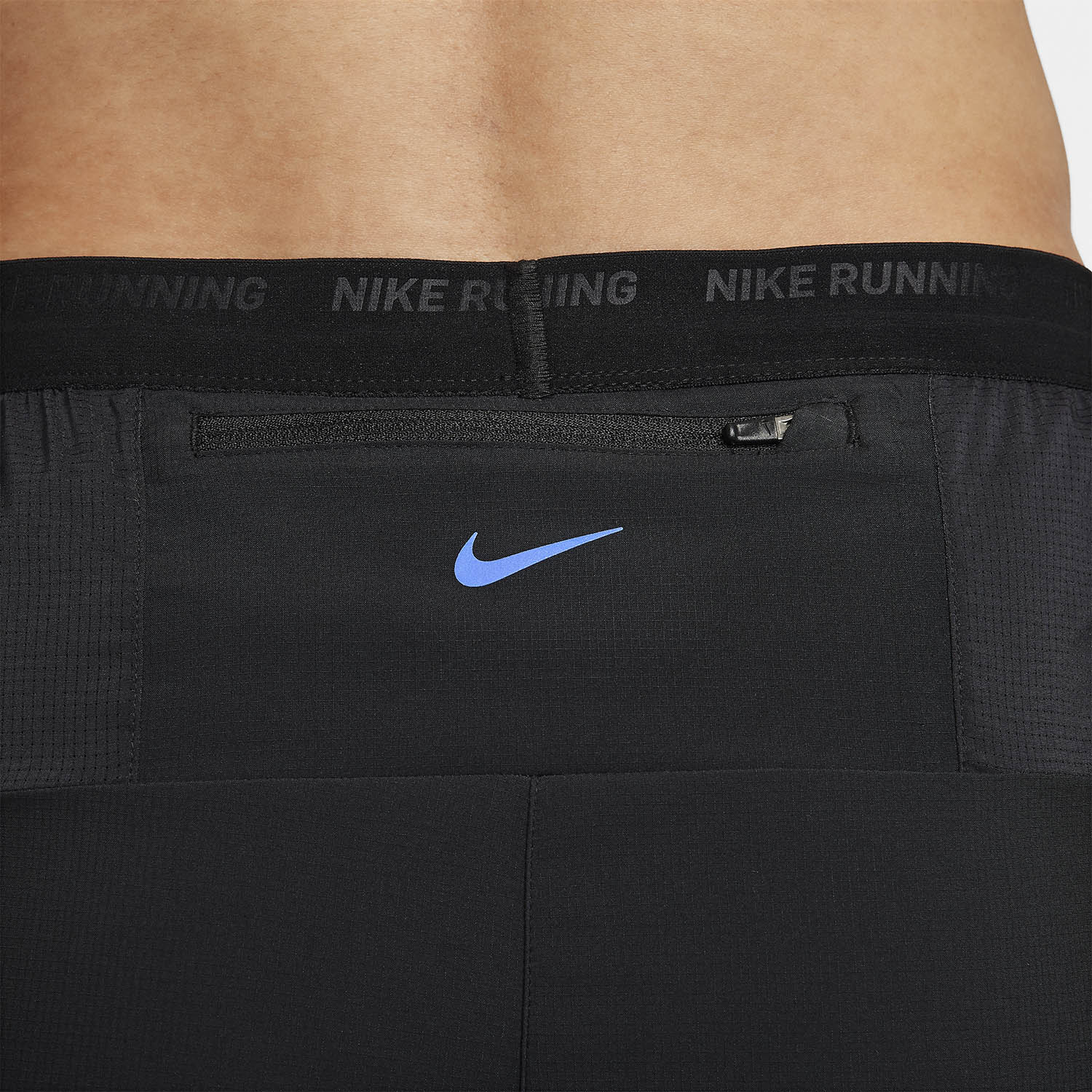 Nike Stride Energy 5in Shorts - Black/Hyper Royal