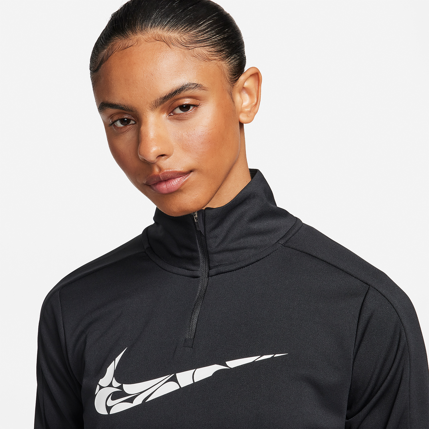 Nike Swoosh Shirt - Black/White