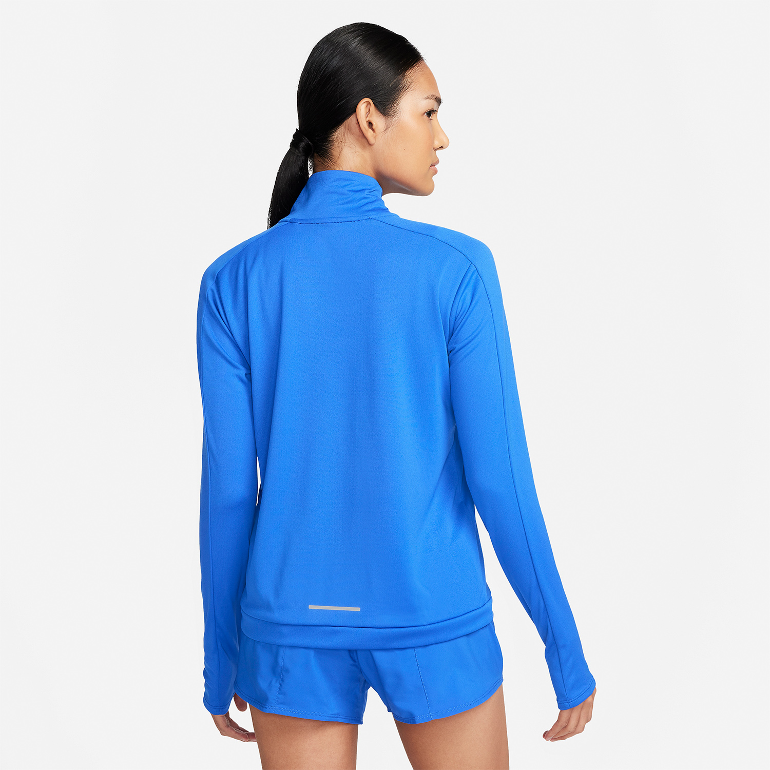 Nike Swoosh Women's Running Shirt - Hyper Royal/White