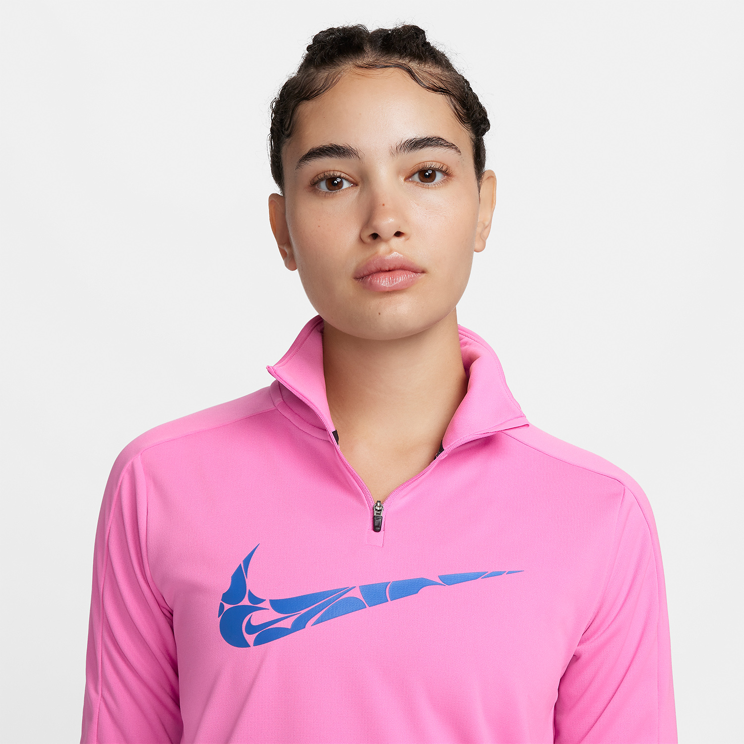 Nike Swoosh Camisa - Playful Pink/Hyper Royal