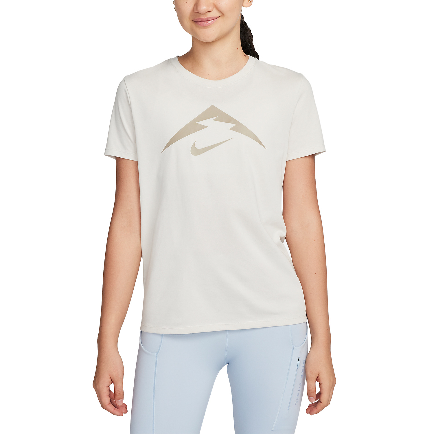 Nike Trail Camiseta - Light Orewood Brown