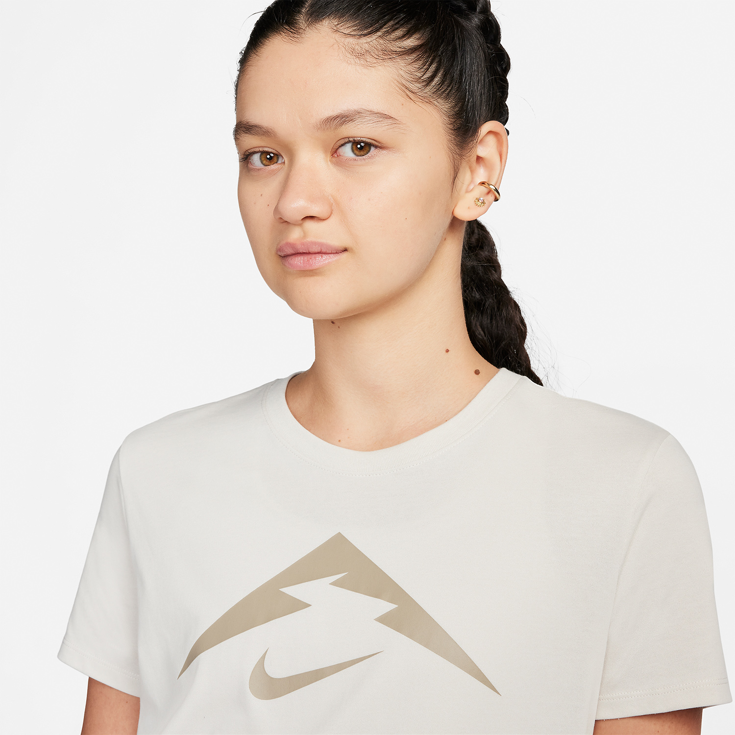 Nike Trail Camiseta - Light Orewood Brown