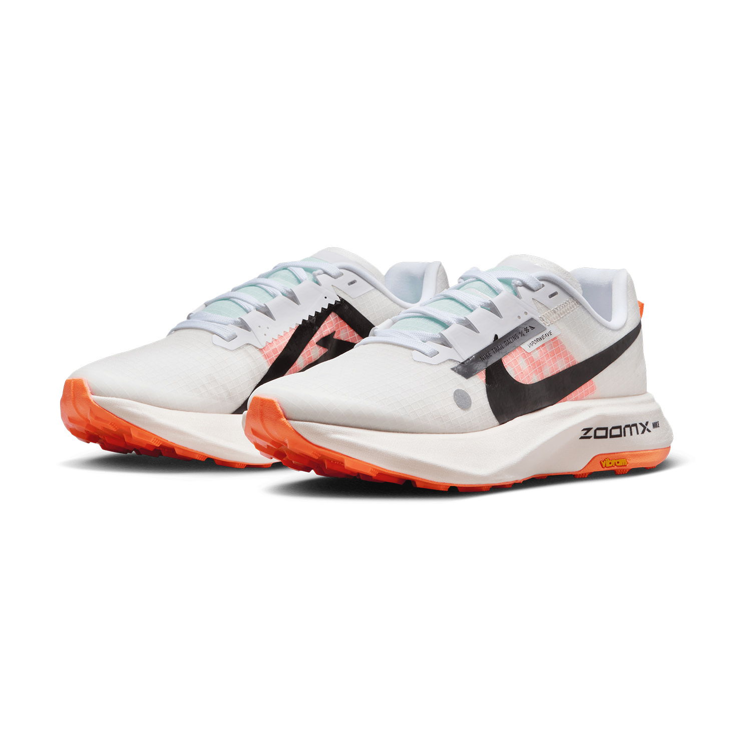 Nike Ultrafly - White/Black/Total Orange/Pale Ivory