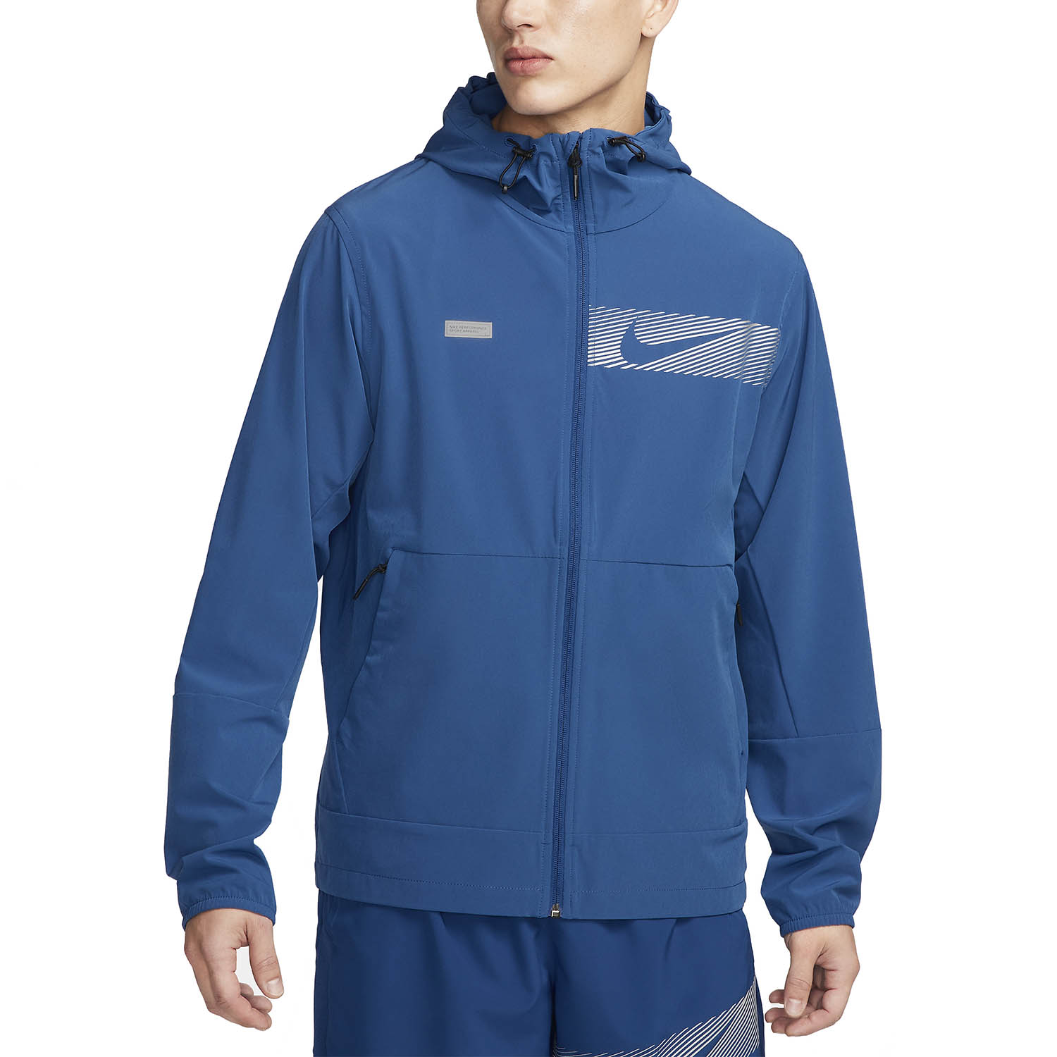 Nike Unlimited Flash Chaqueta - Court Blue/Reflective Silver