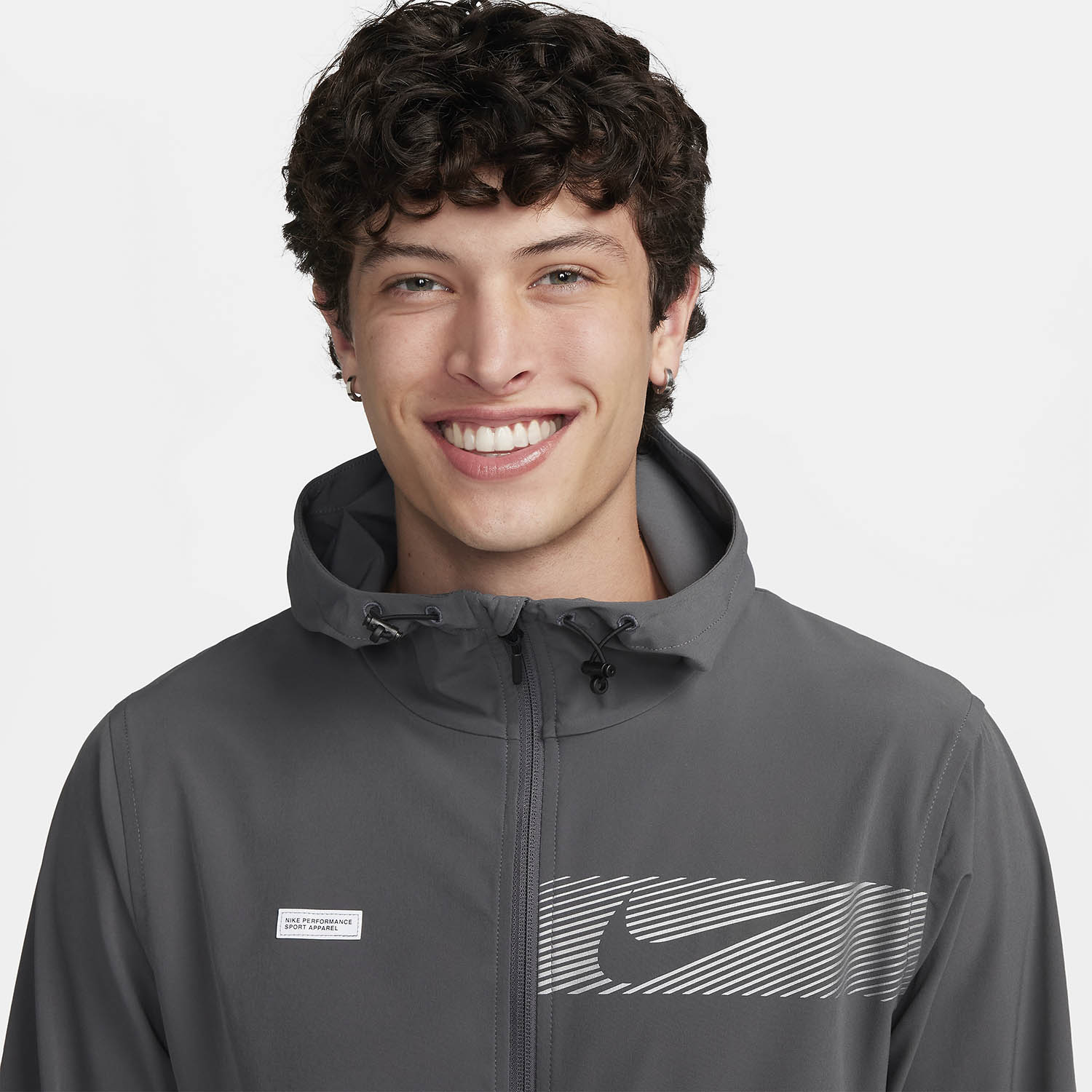 Nike Unlimited Flash Jacket - Iron Grey/Reflective Silver