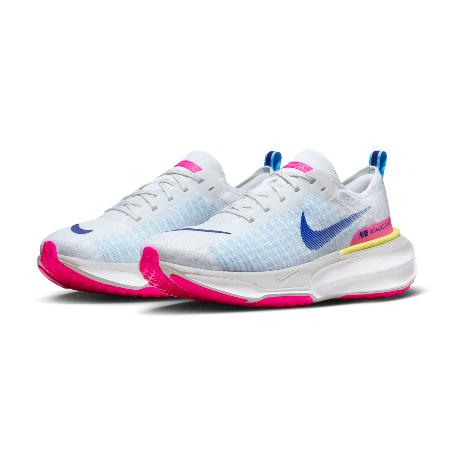 Nike ZoomX Invincible Run Flyknit 3 - White/Deep Royal Blue/Photon Dustr