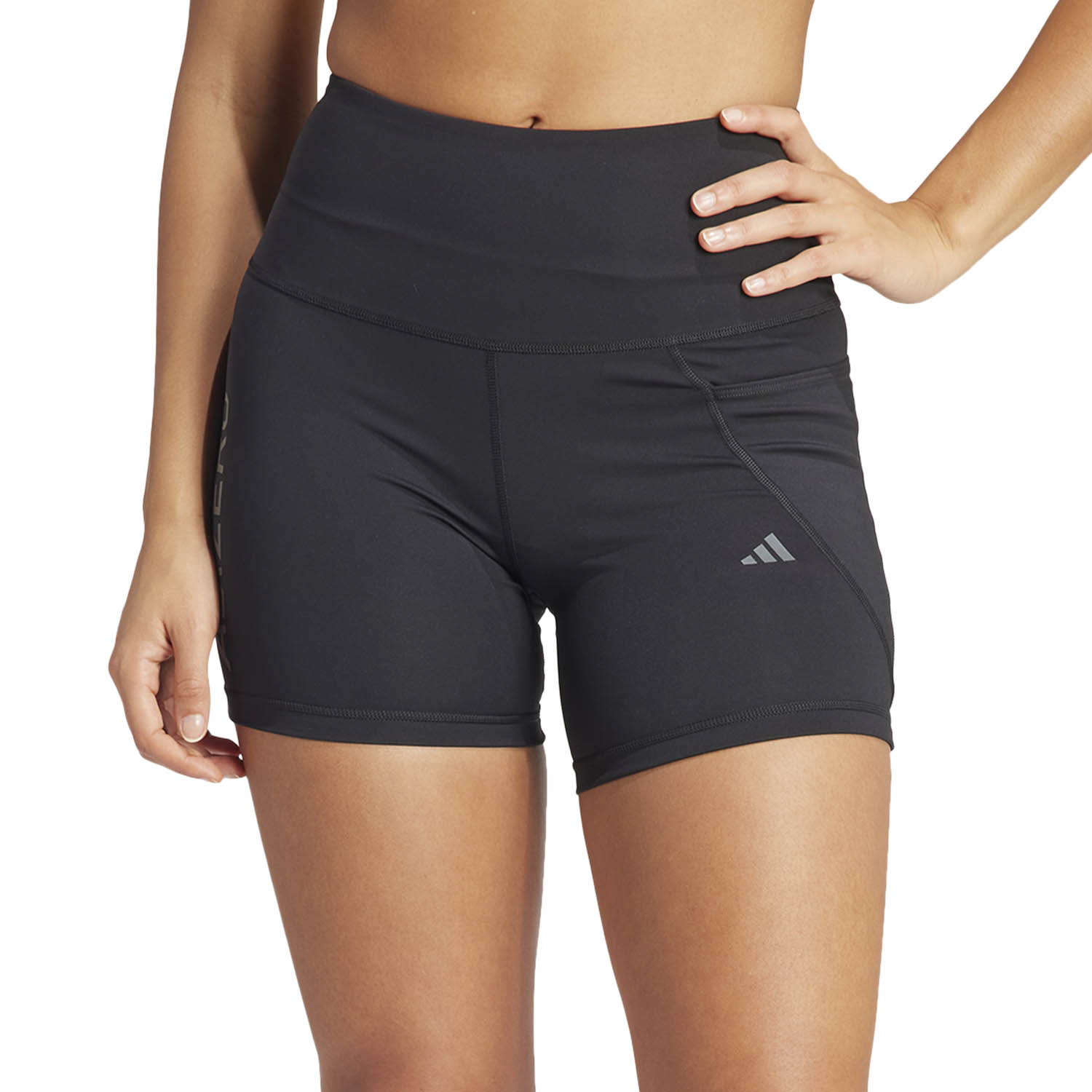 adidas Adizero 5in Shorts - Black/Grey Six