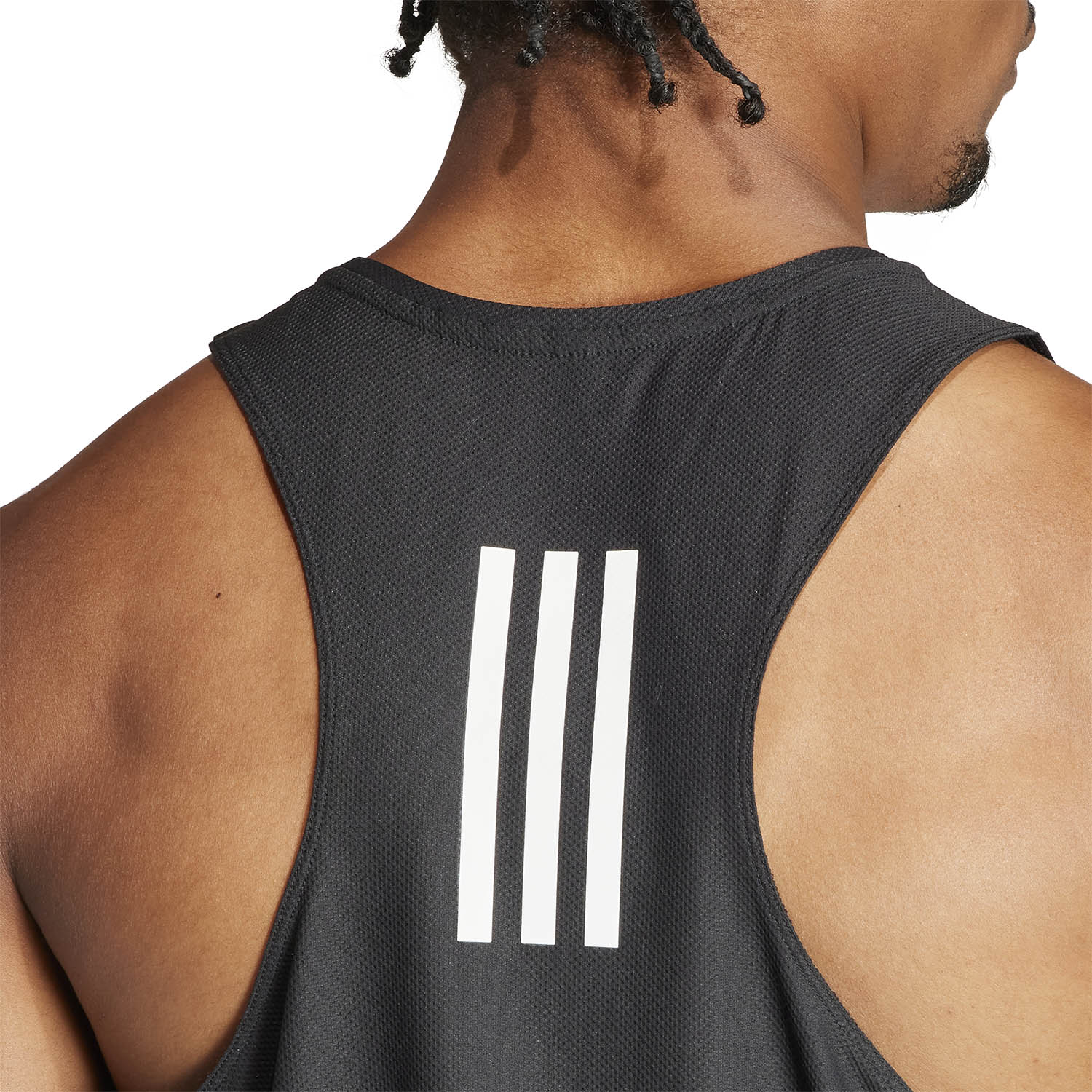 adidas Own The Run AEROREADY Tank - Black