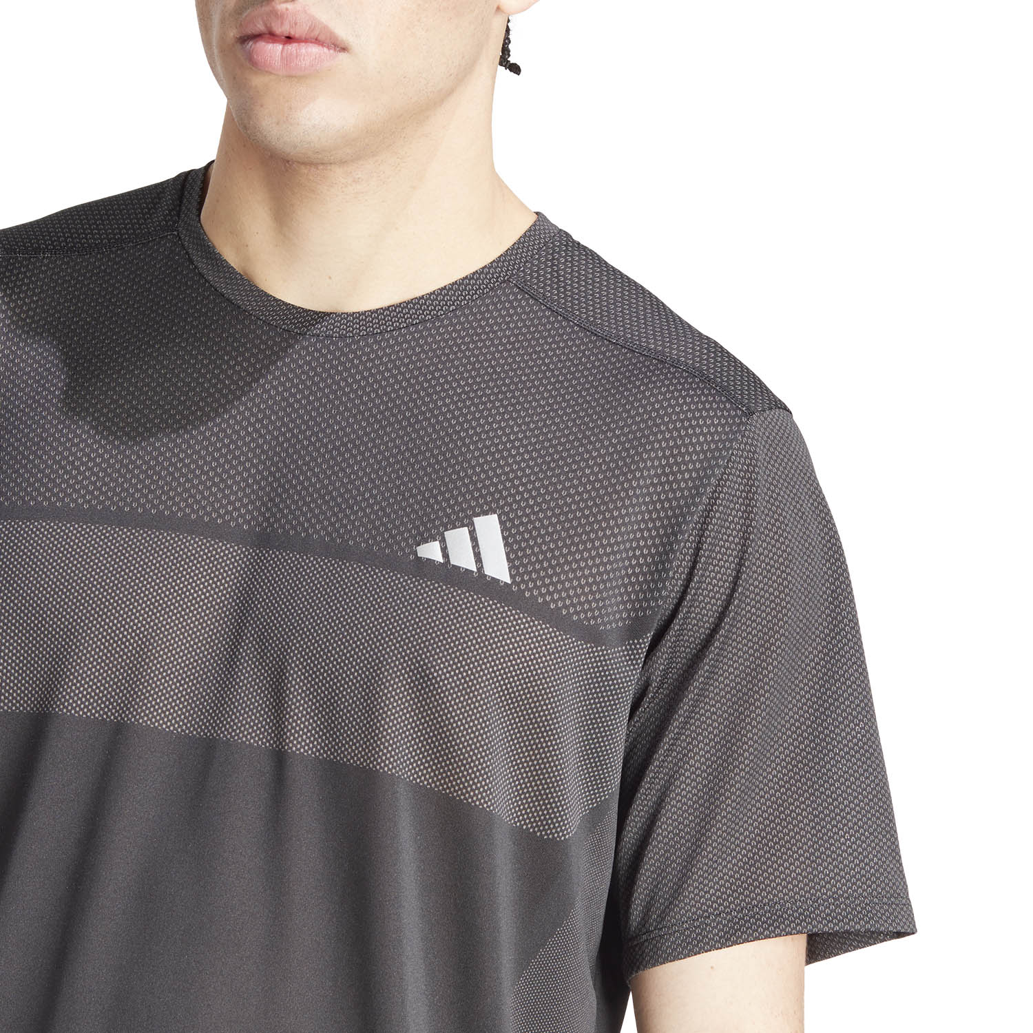 adidas Ultimate Enginereed T-Shirt - Black/Grey Four