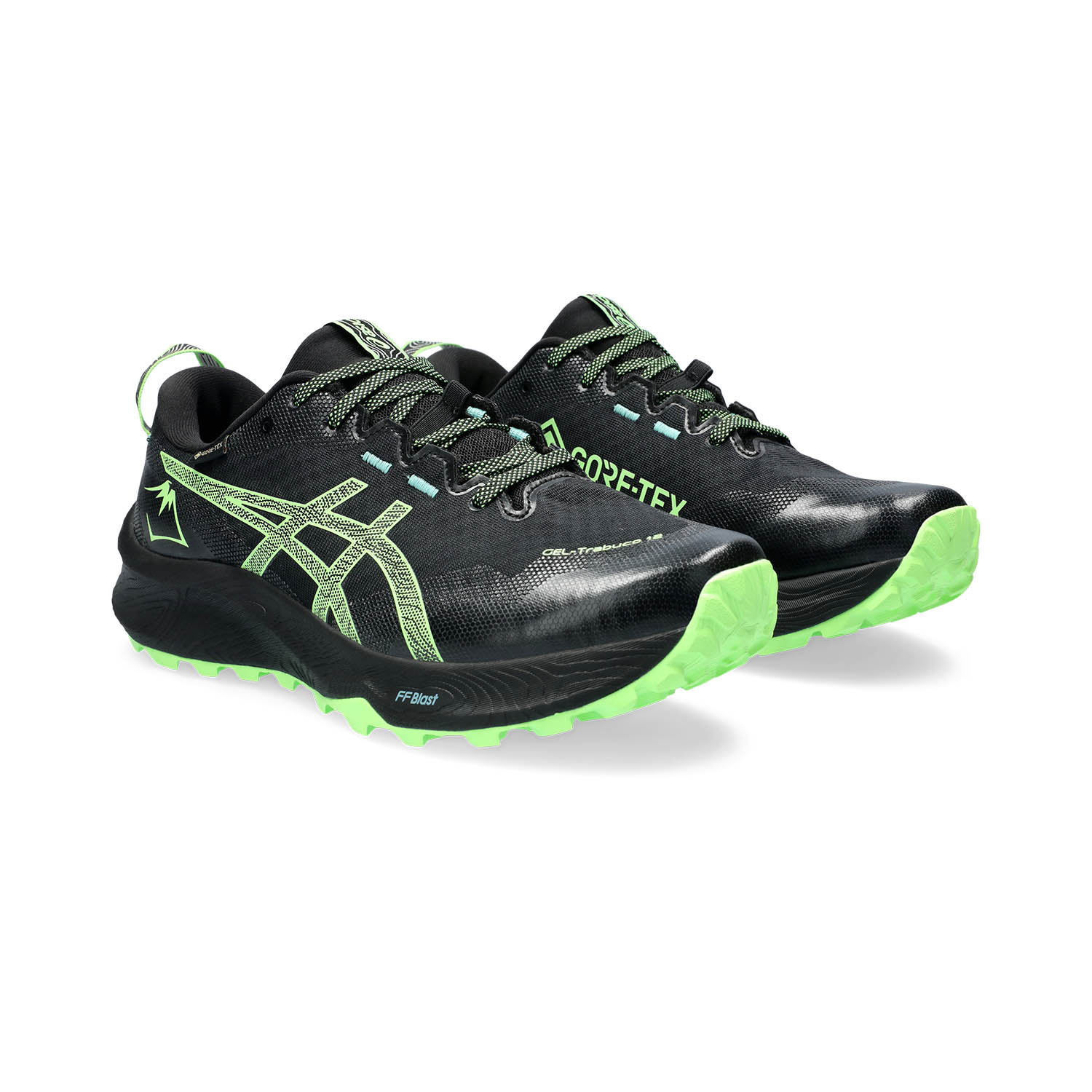 Men's GEL-TRABUCO 12 GTX, Black/Graphite Grey, Trail running