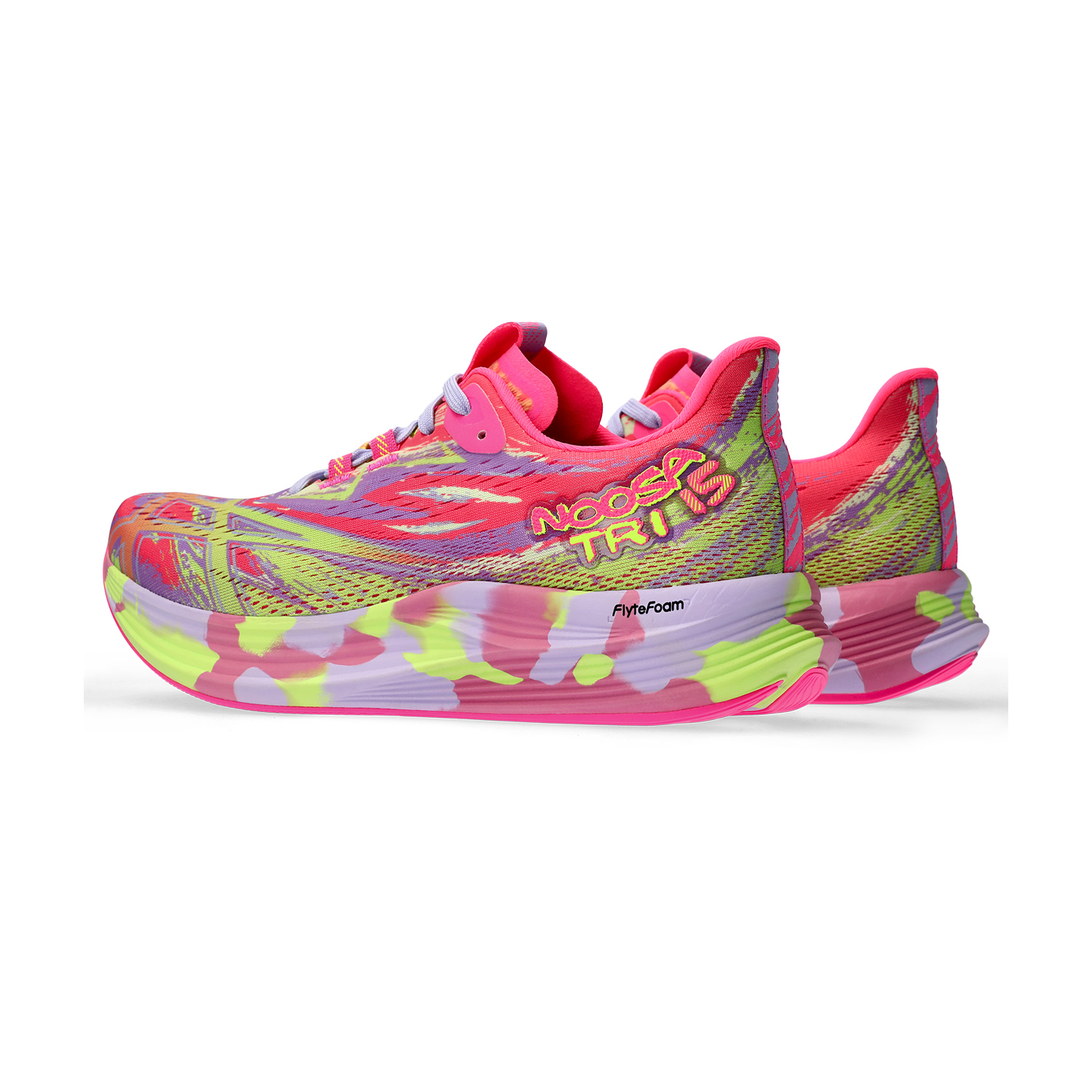 Asics Noosa Tri 15 - Hot Pink/Safety Yellow