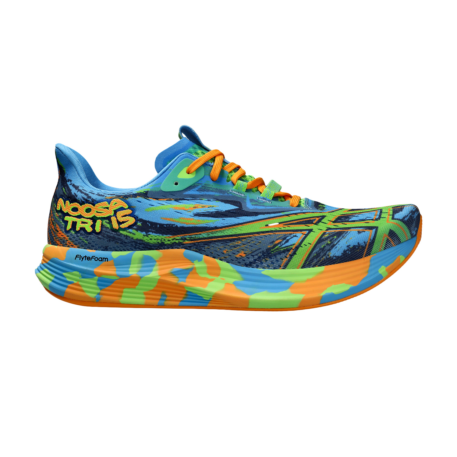 Asics Noosa Tri 15 - Waterscape/Electric Lime