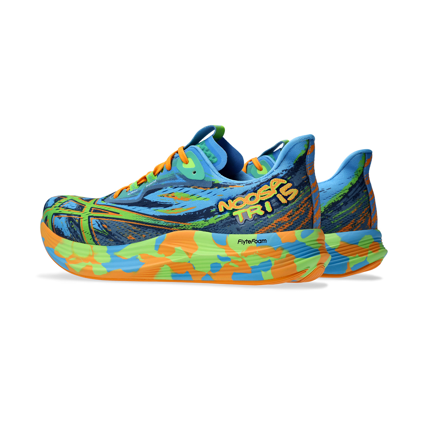 Asics Noosa Tri 15 - Waterscape/Electric Lime