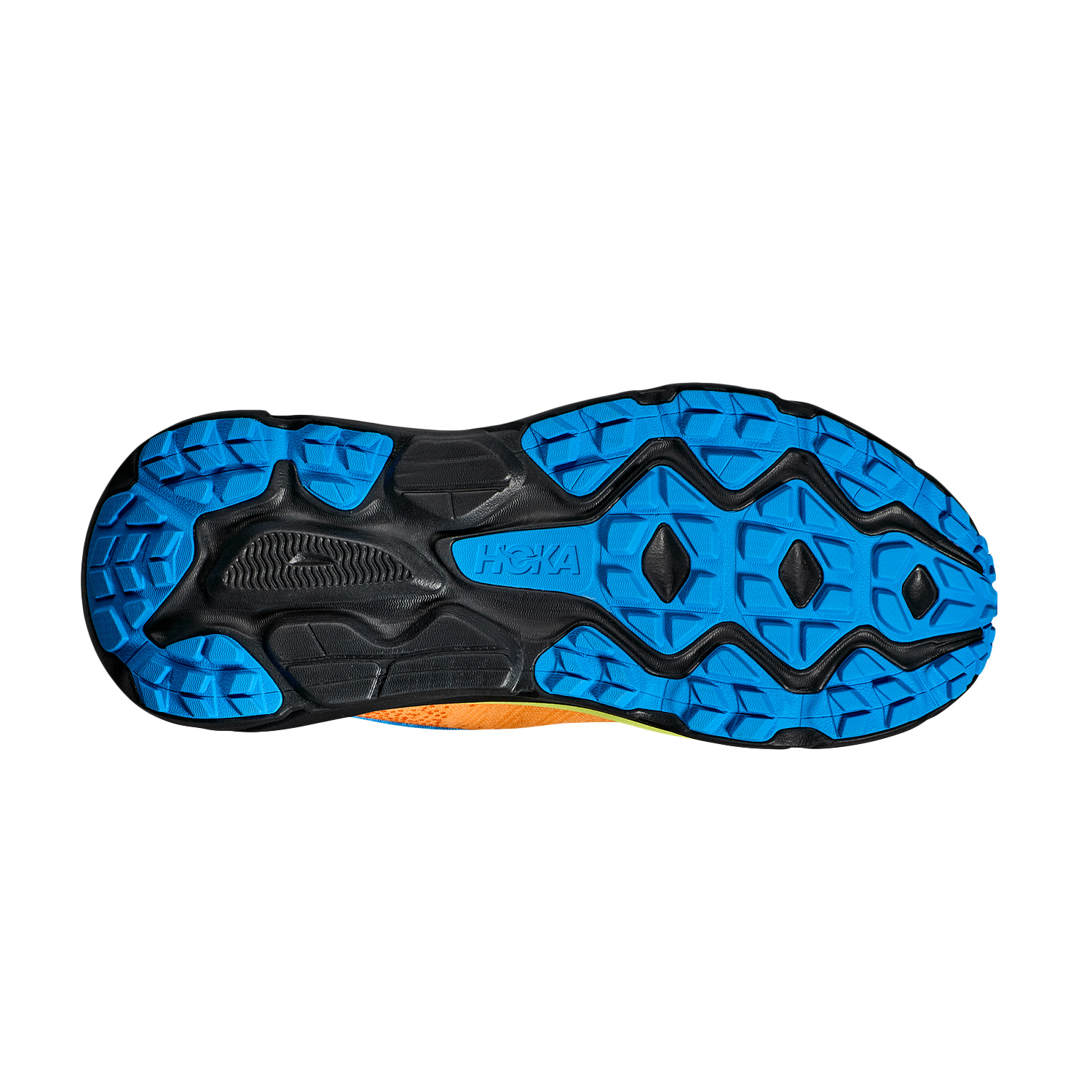 Hoka Challenger 7 GTX Men's Trail Shoes - Black/Solar Flare