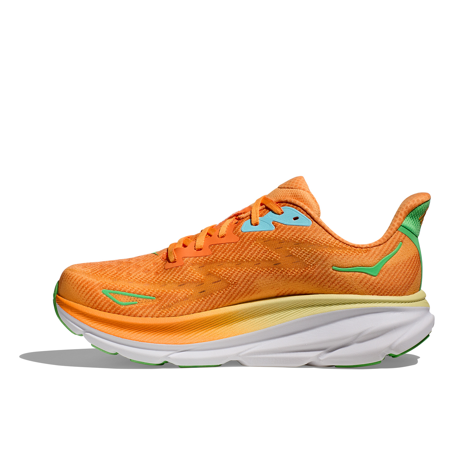 Hoka Clifton 9 Zapatillas Running Hombre Solar Flare/Sherbet