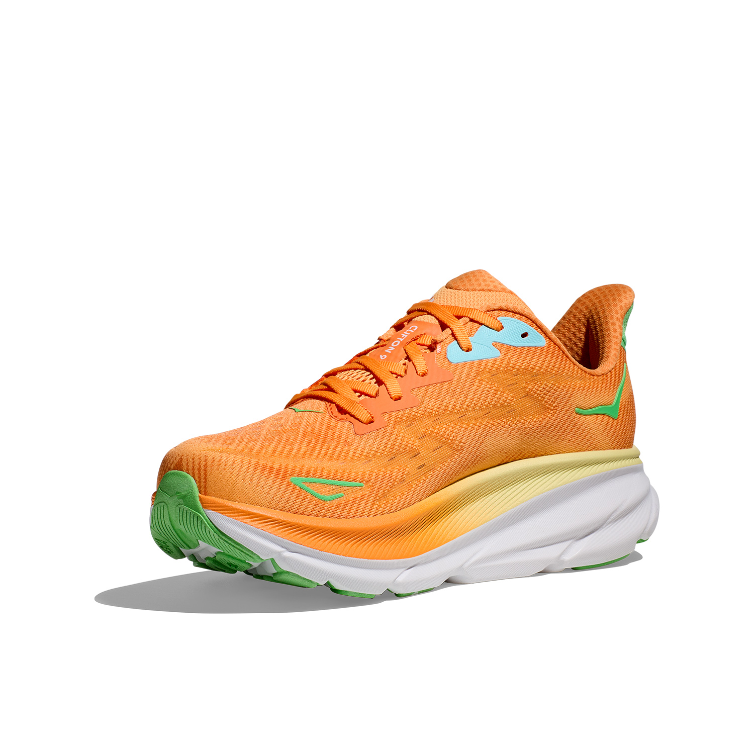 Hoka Clifton 9 Wide - Solar Flare/Sherbet