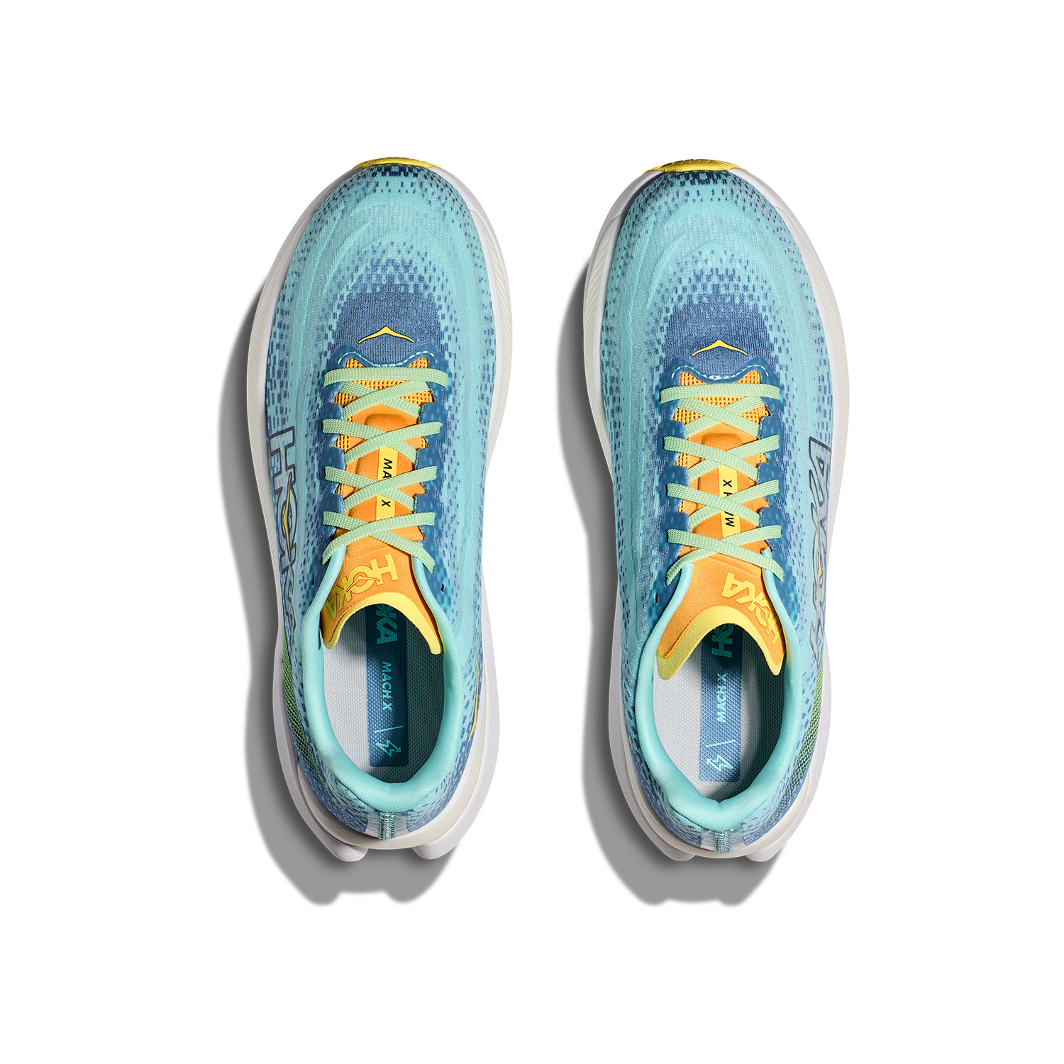 Hoka Mach X Men's Running Shoes - Dusk/Cloudless