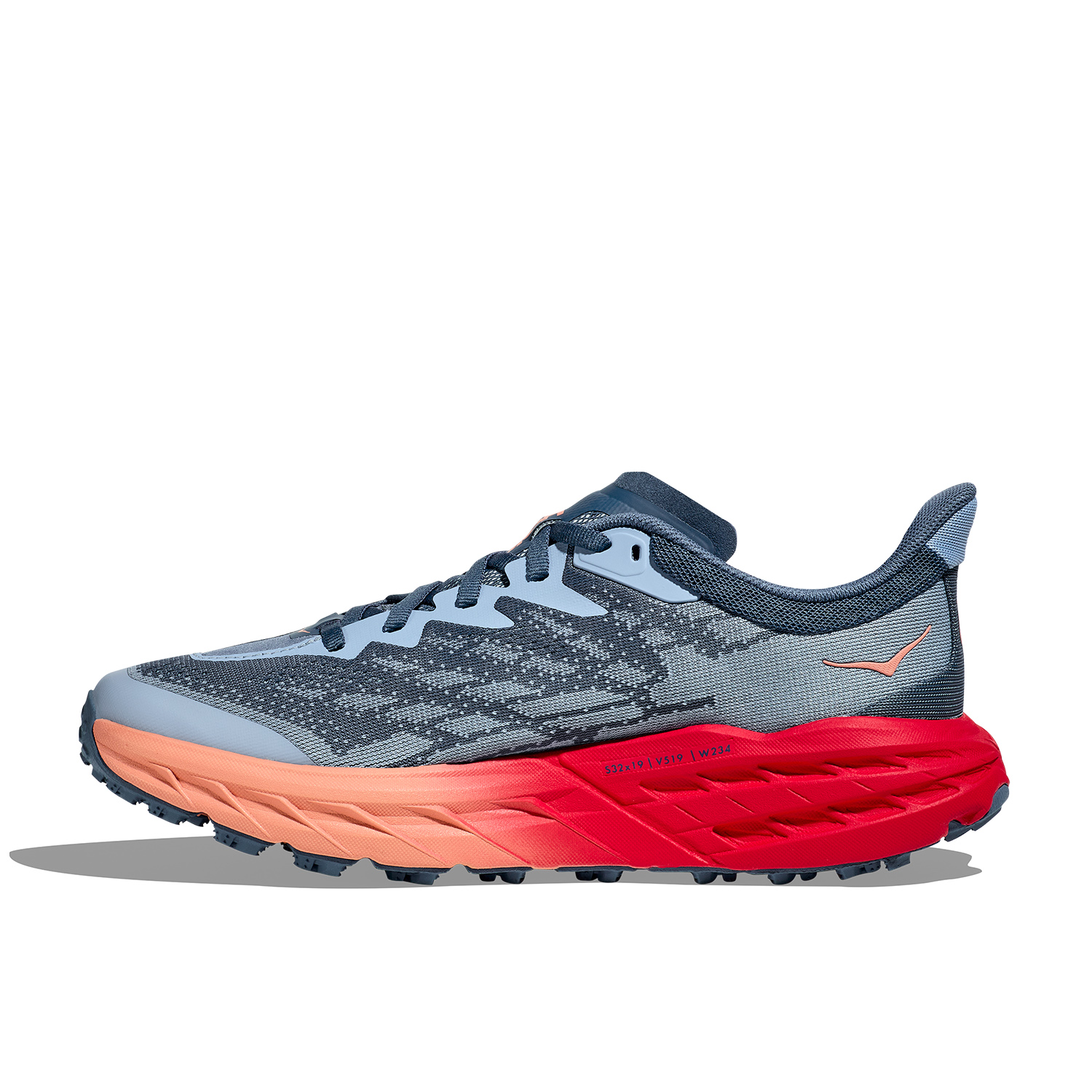 Hoka Speedgoat 5 - Real Teal/Papaya