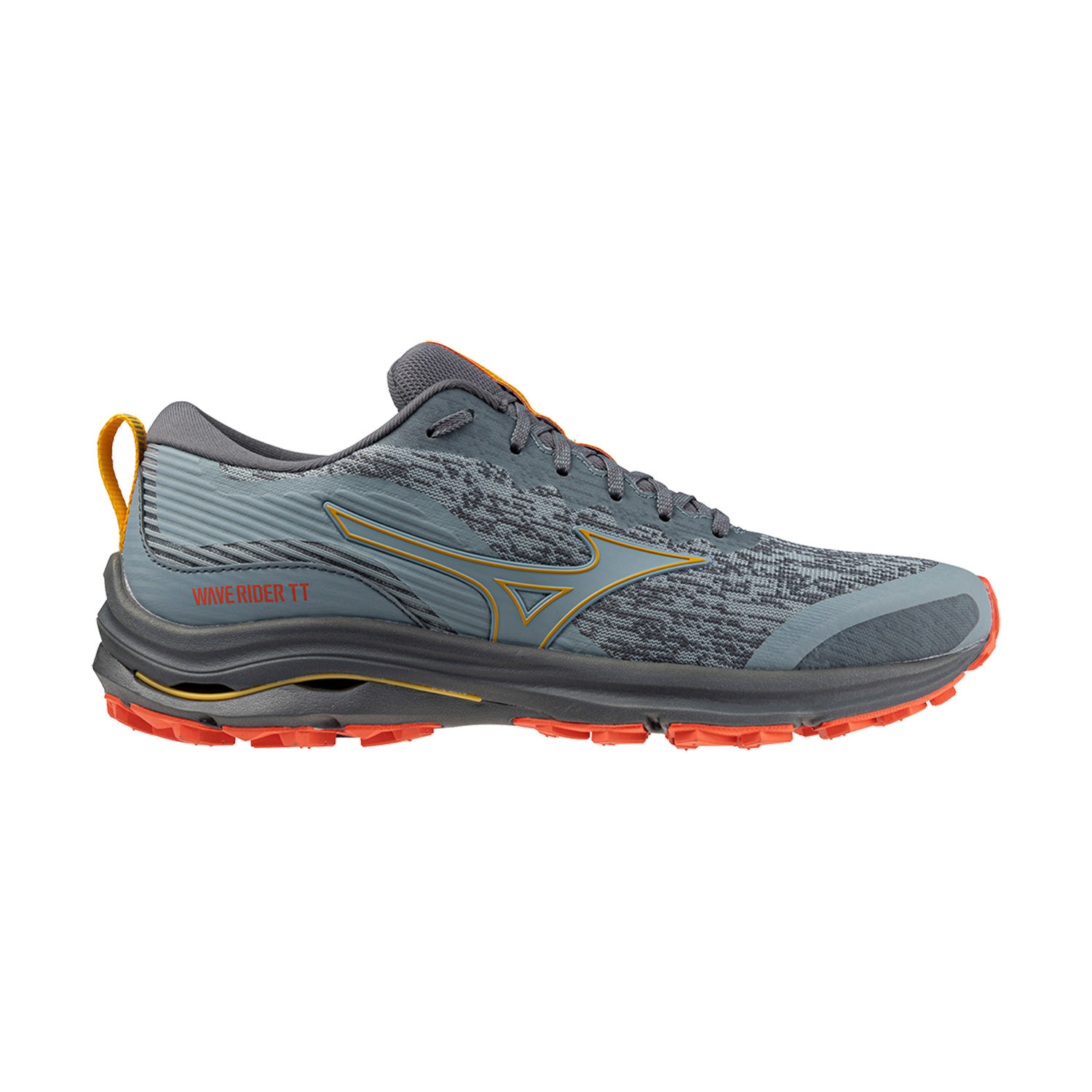 Mizuno Wave Rider TT - Lead/Citrus/Hot Coral