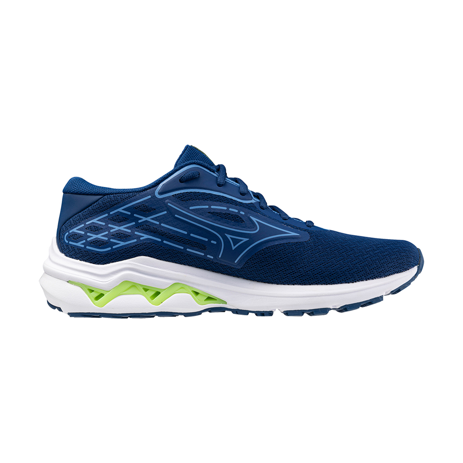 Mizuno Wave Equate 8 - Navy Peony/Sharp Green/Marina