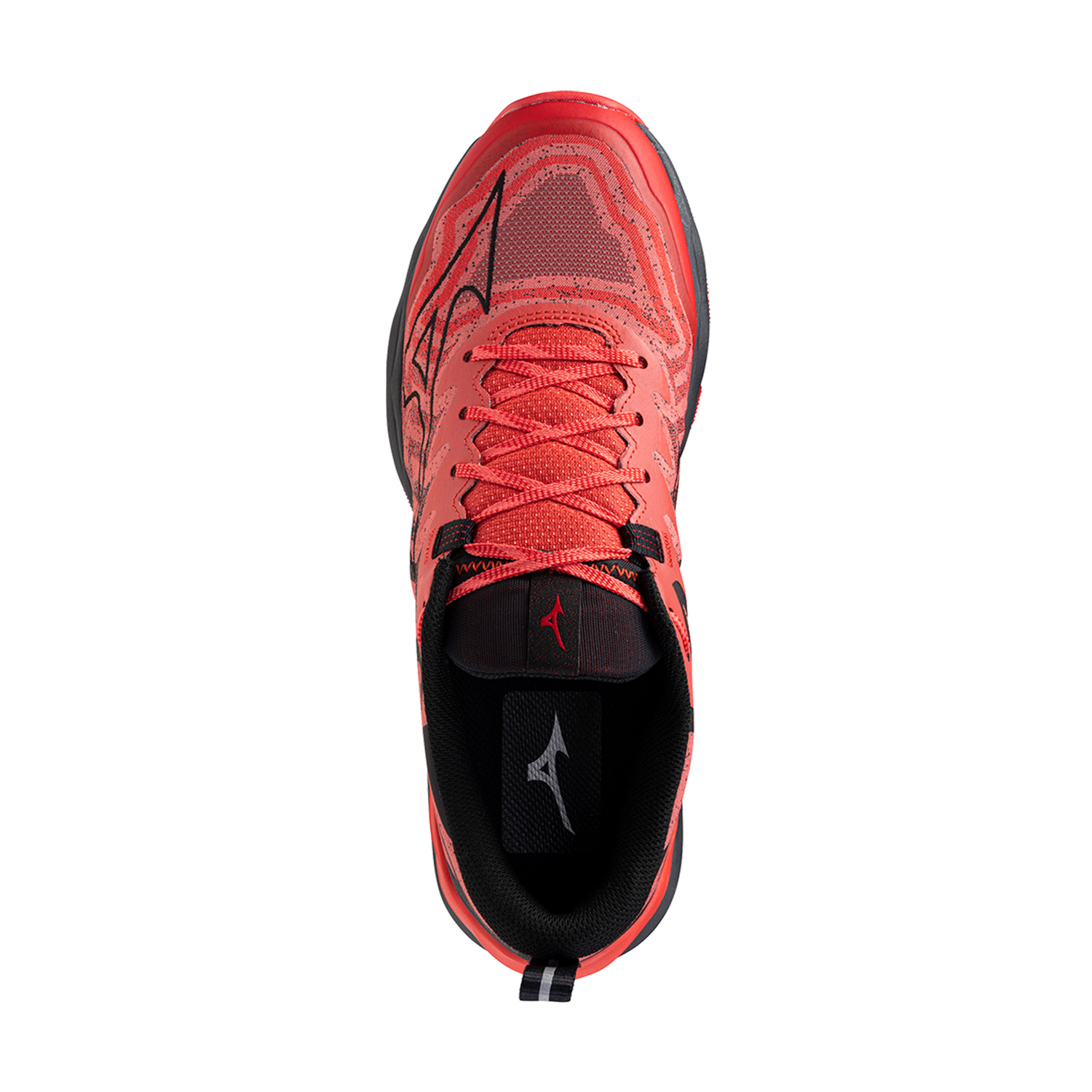 Mizuno Wave Daichi 8 - Cayenne/Black/High Risk Red