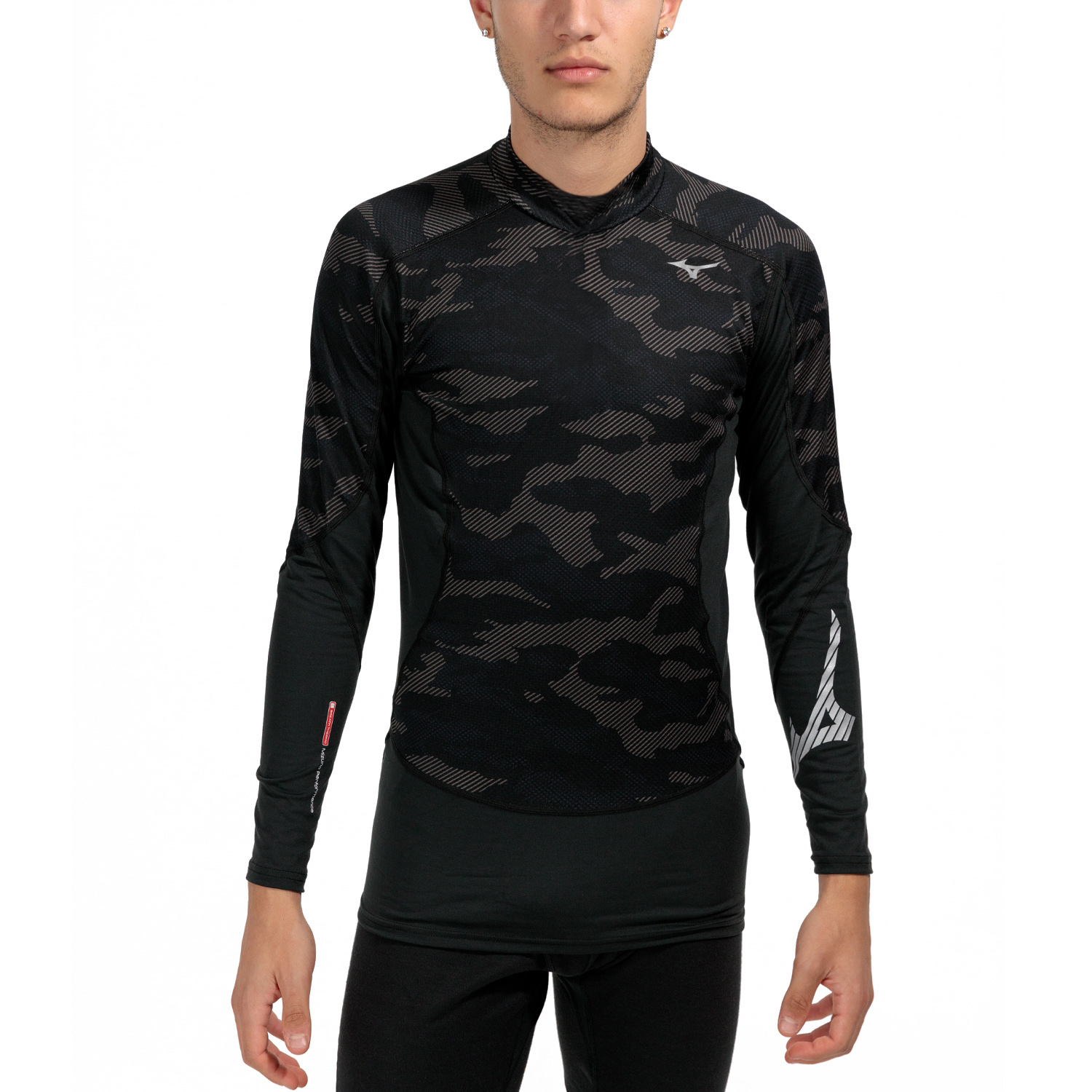 Mizuno Virtual Body G3 Camo Camisa - Black