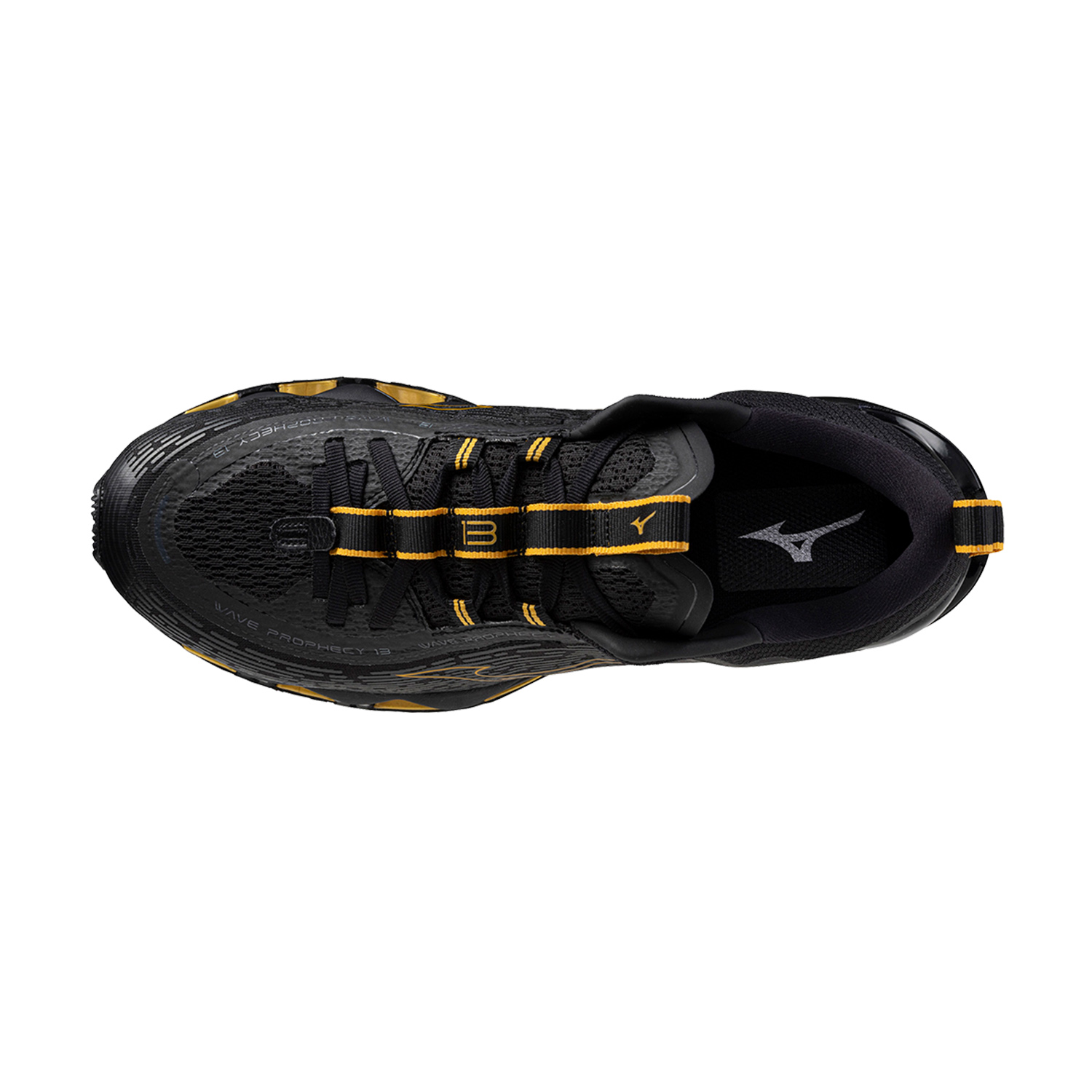 Mizuno Wave Prophecy 13 - Black/Gold/Metallic Gray