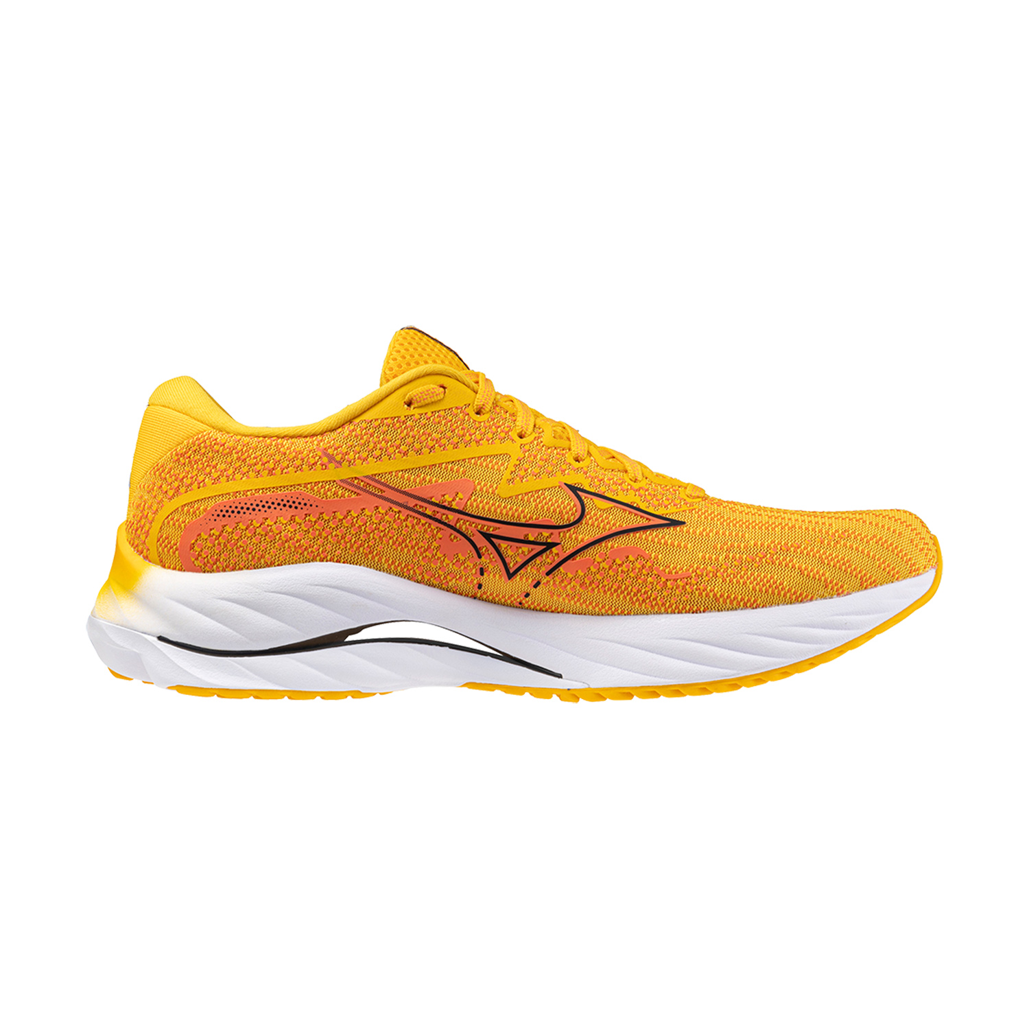 Mizuno Wave Rider 27 - Citrus/Black/Nastrurtium