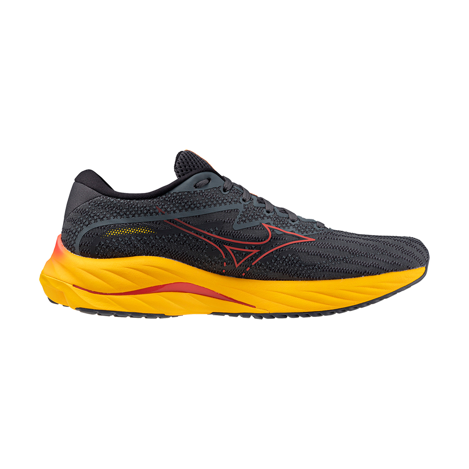 Mizuno Wave Rider 27 - Turbulence/Cayenne/Citrus