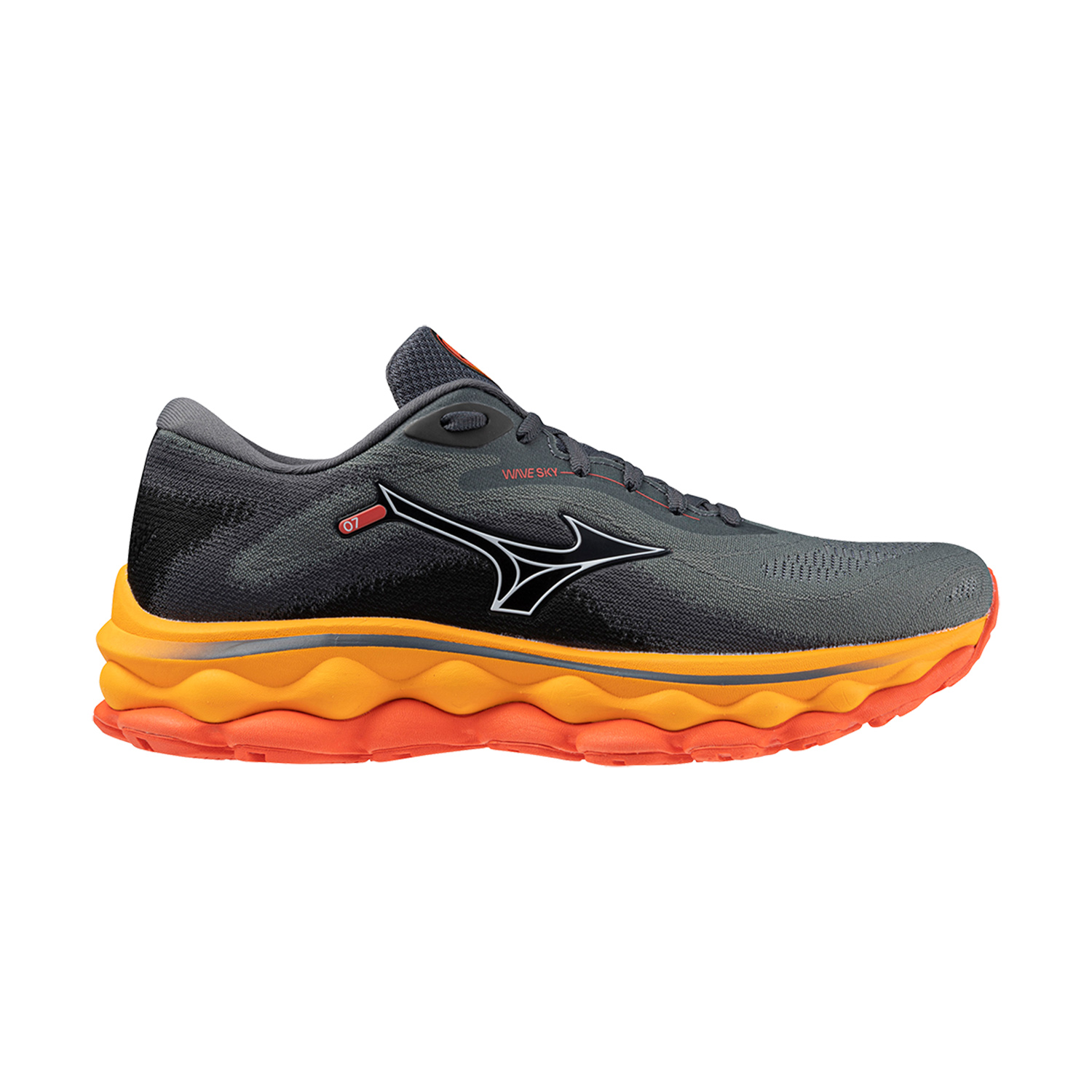 Mizuno Wave Sky 7 - Turbulence/White/Carrot Curl