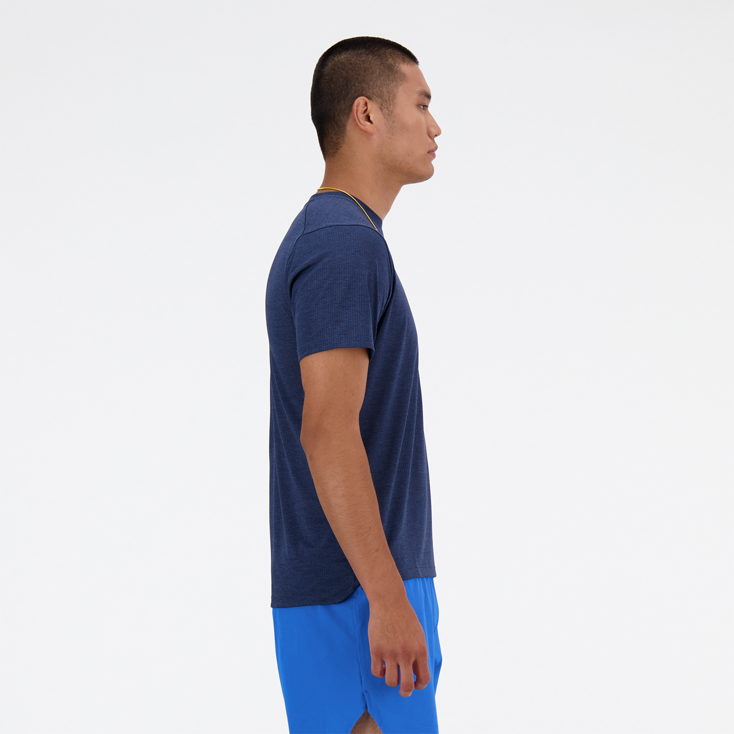 New Balance Athletics Run Camiseta - NB Navy Heather