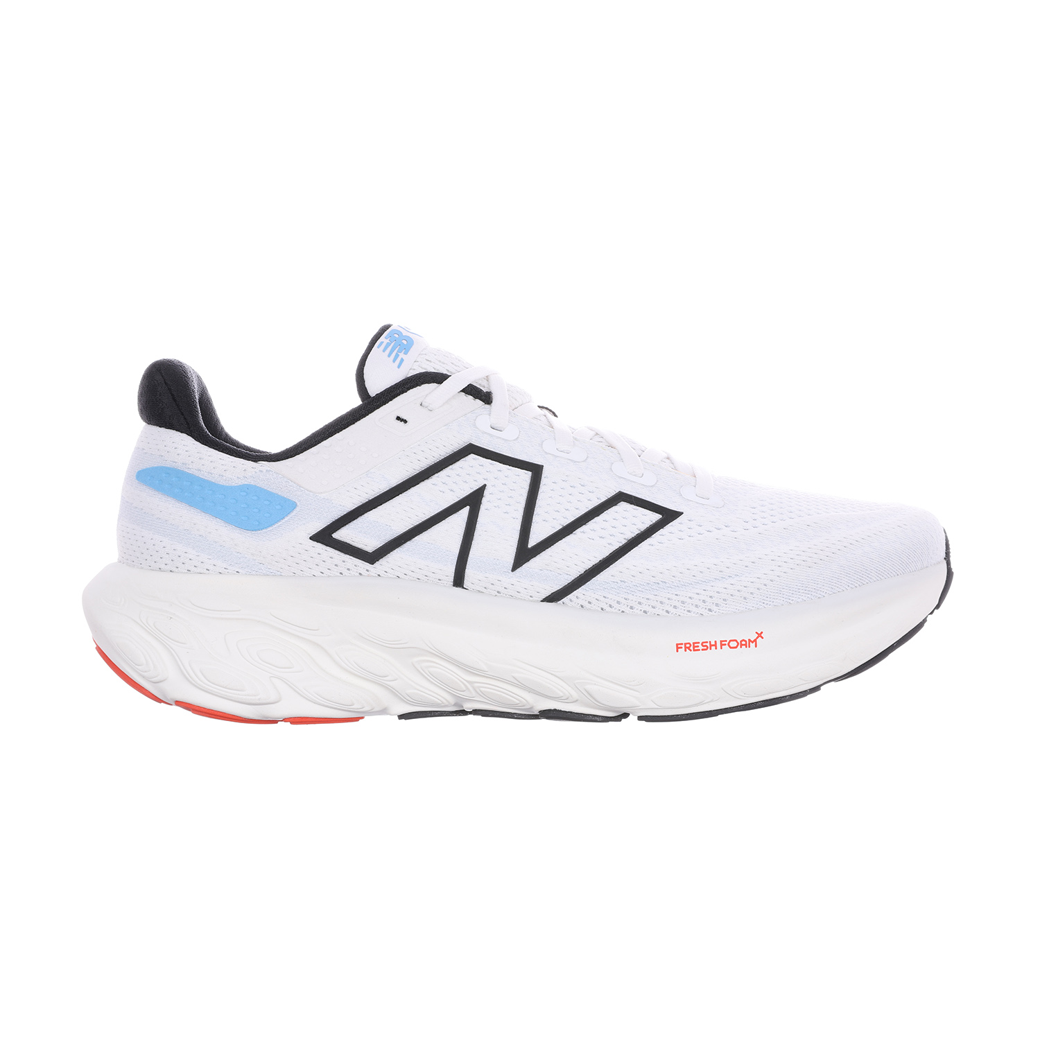 New Balance Fresh Foam X 1080v13 - White/Black/Coastal Blue