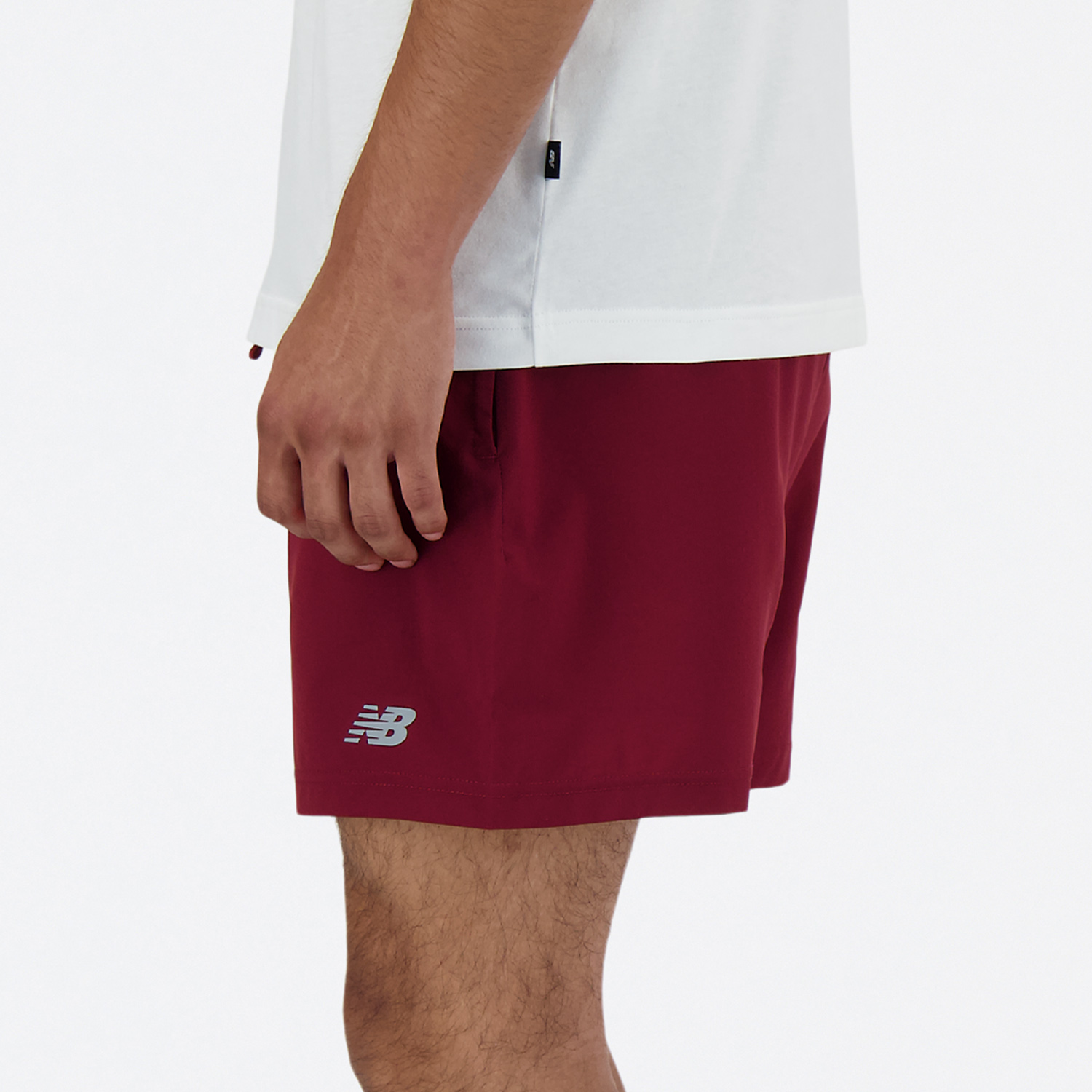 New Balance Performance 5in Shorts - Mineral Red