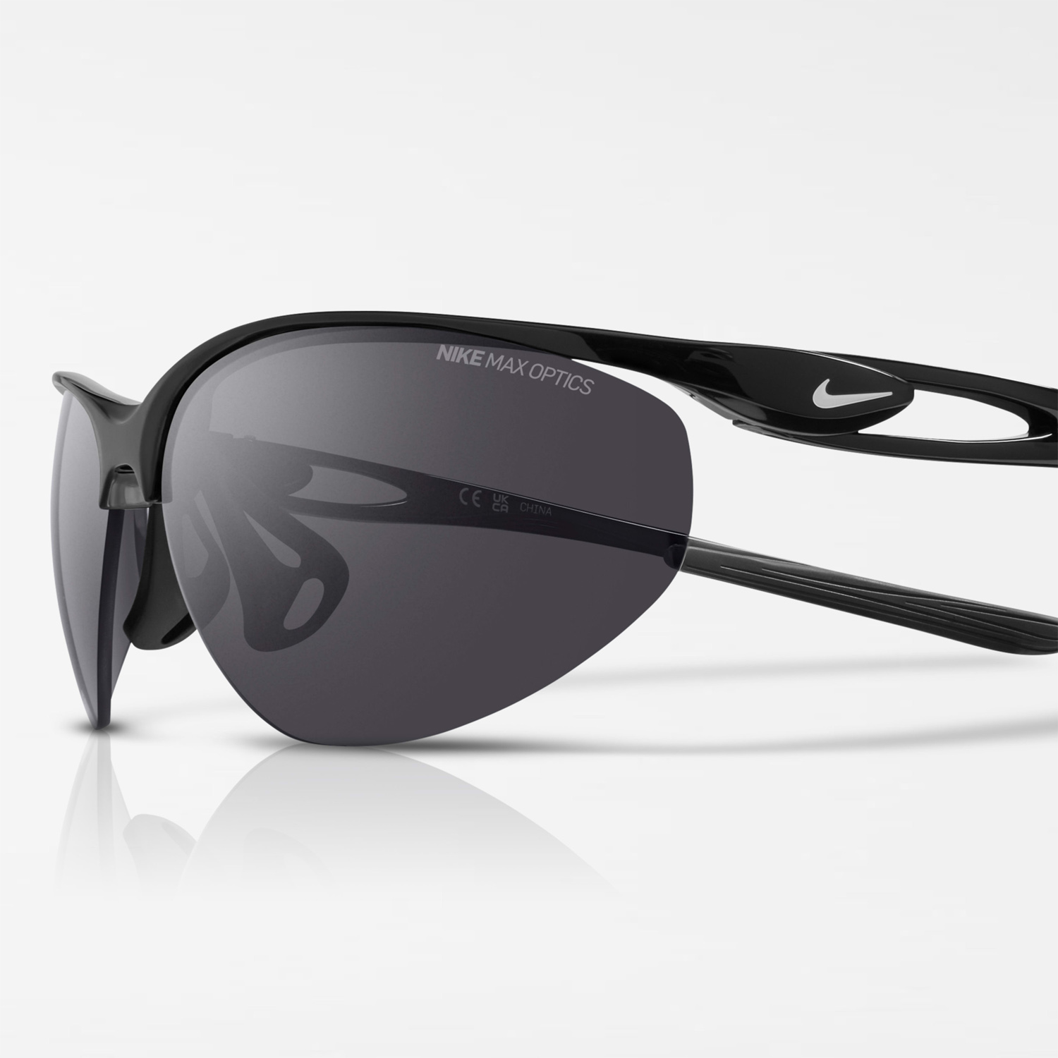 Nike Aerial Gafas - Black/Dark Grey