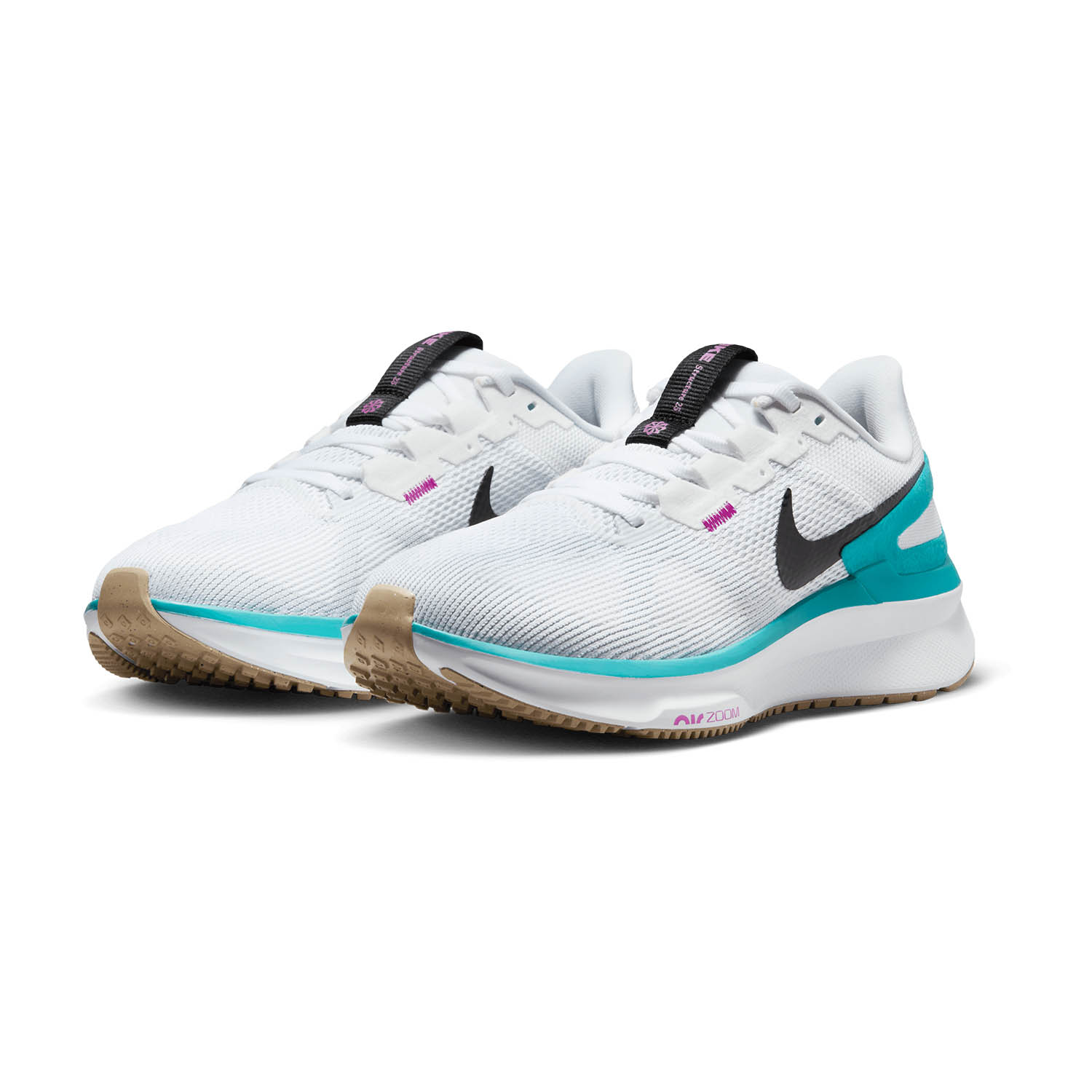 Nike Air Zoom Structure 25 - White/Saturn Gold/Sail/Dusty Cactus