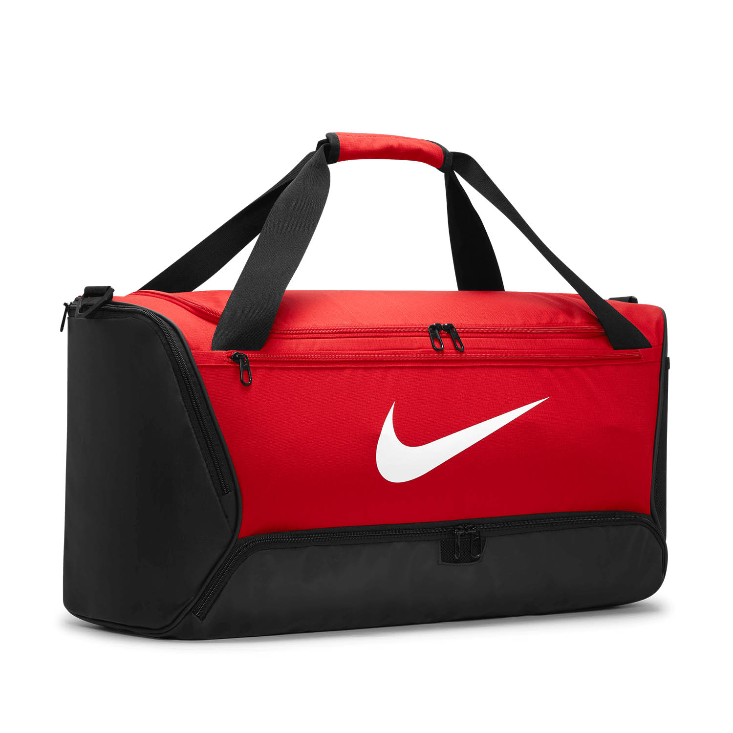 Nike Brasilia 9.5 Medium Duffle - University Red/Black/White