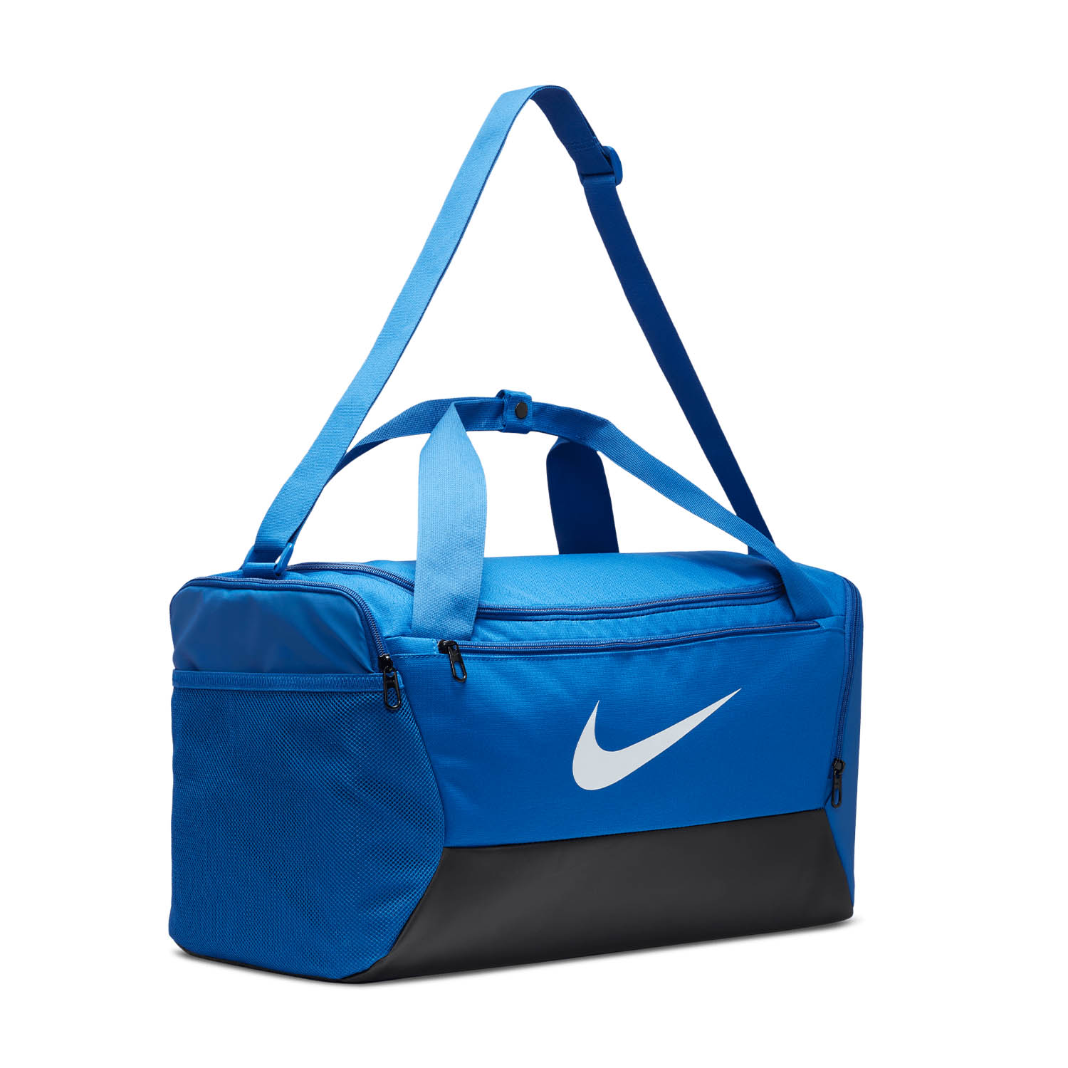 Nike Brasilia 9.5 Small Duffle - Game Royal/Black/White