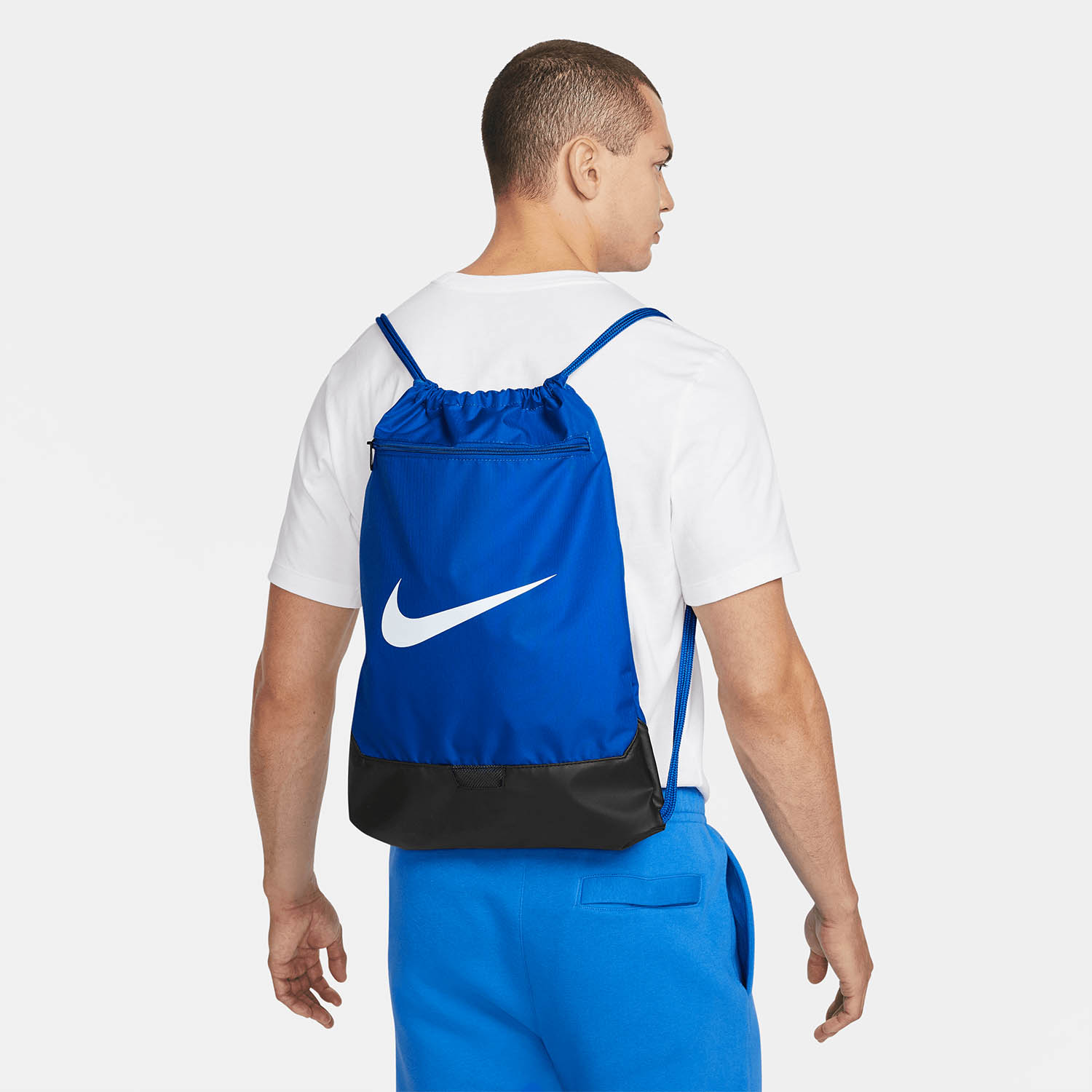 Nike Brasilia 9.5 Sackpack - Game Royal/Black/White