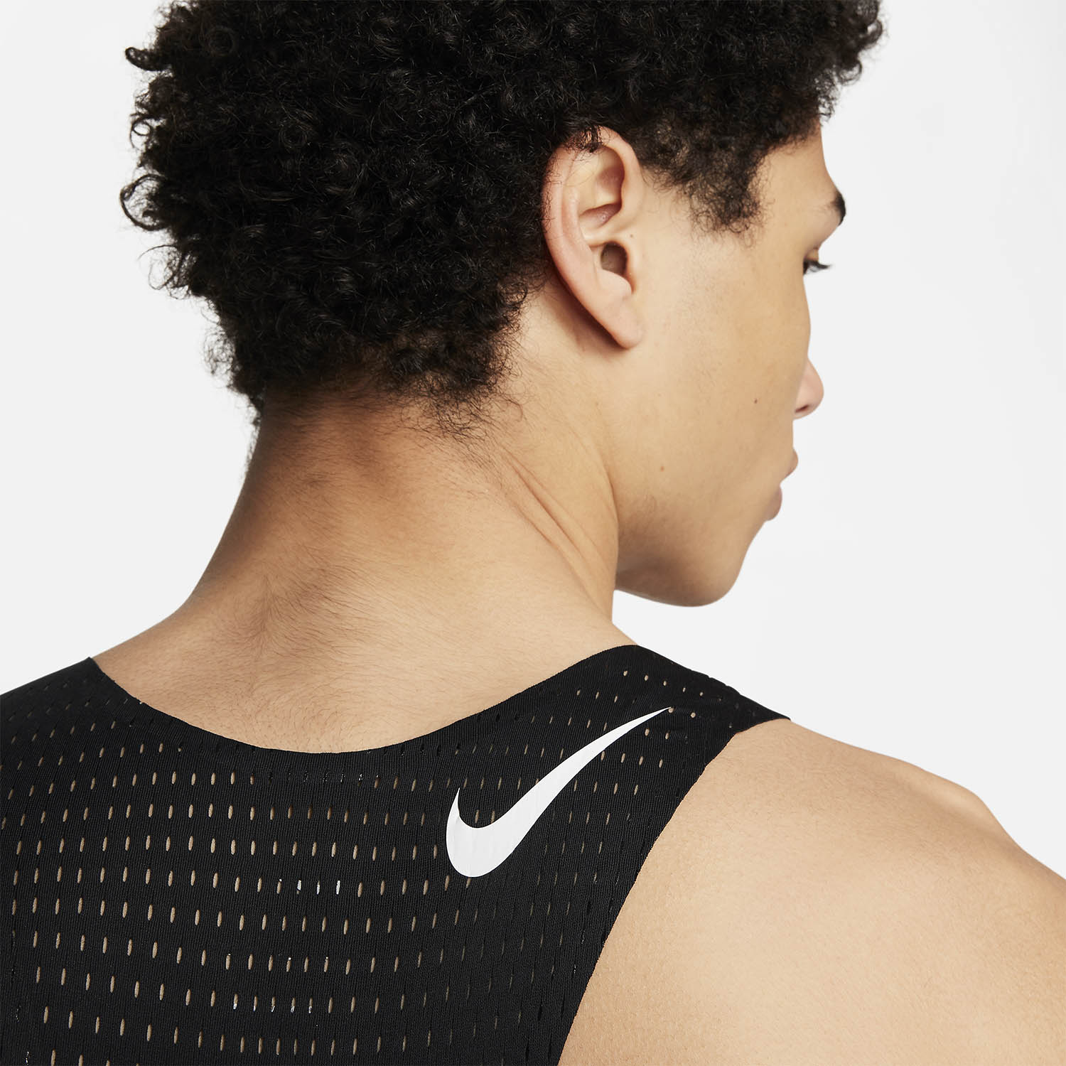 Nike Dri-FIT ADV AeroSwift Tank - Black/Summit White