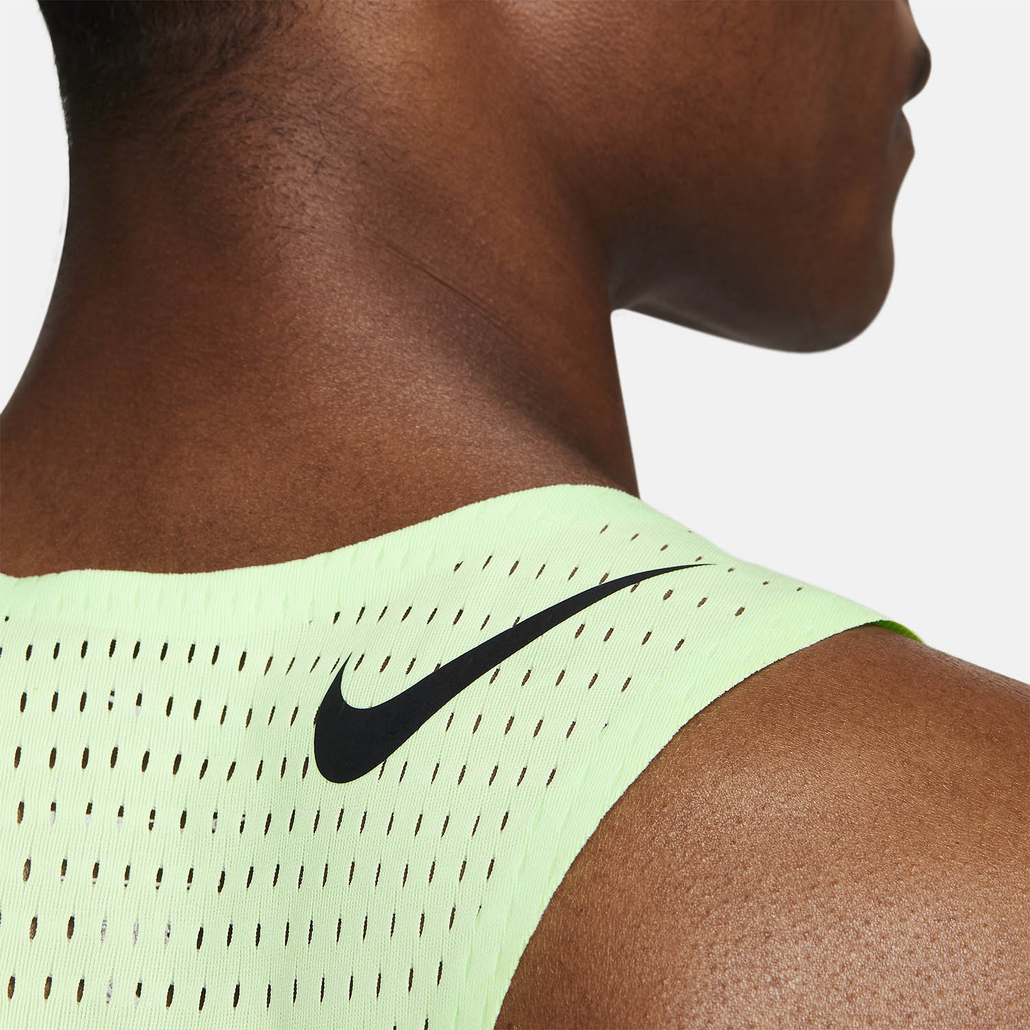 Nike Dri FIT ADV AeroSwift Men s Running Tank Vapor Green