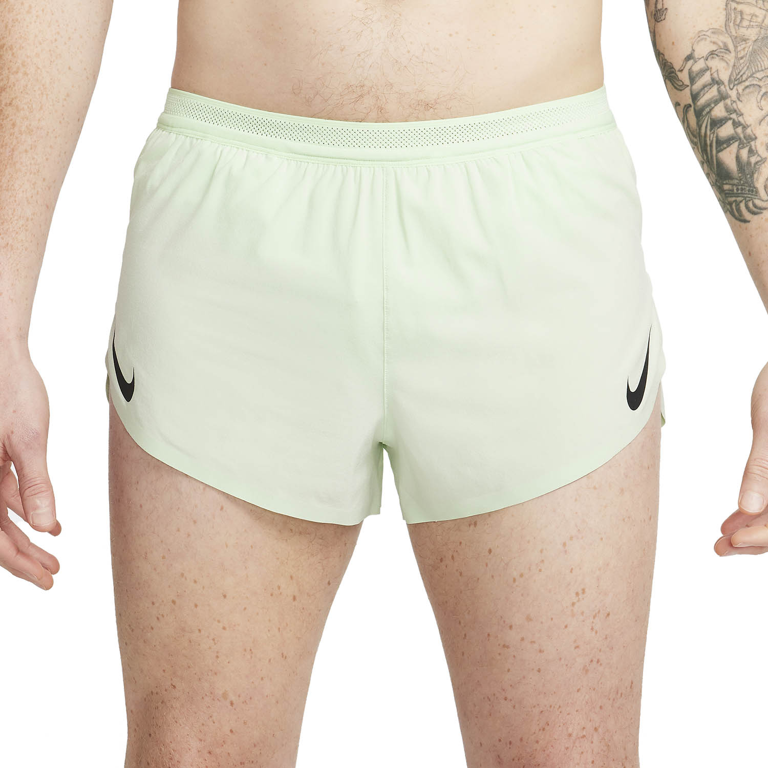 Nike Dri-FIT ADV AeroSwift 2in Shorts - Vapor Green/Black