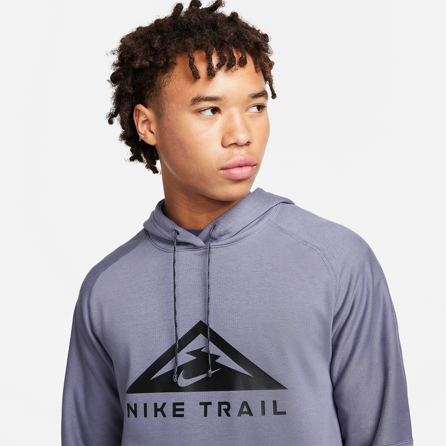 Nike Dri-FIT Off Road Sudadera - Light Carbon/Black