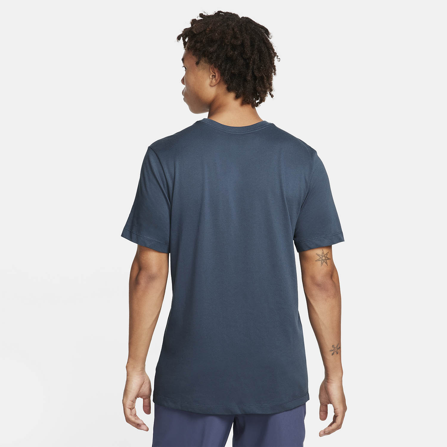 Nike Dri-FIT Trail Logo Camiseta - Thunder Blue