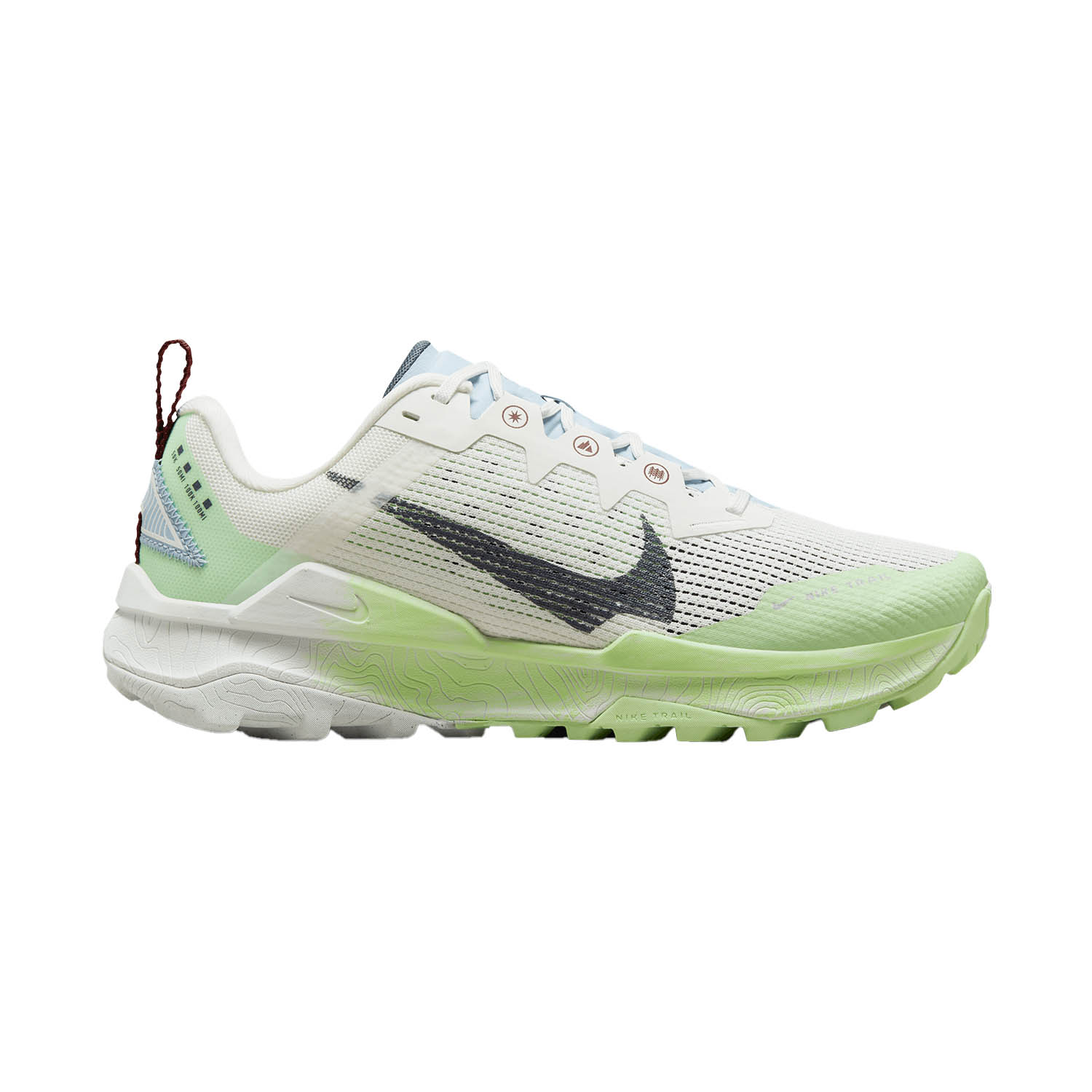 Nike React Wildhorse 8 - Summit White/Thunder Blue/Vapor Green