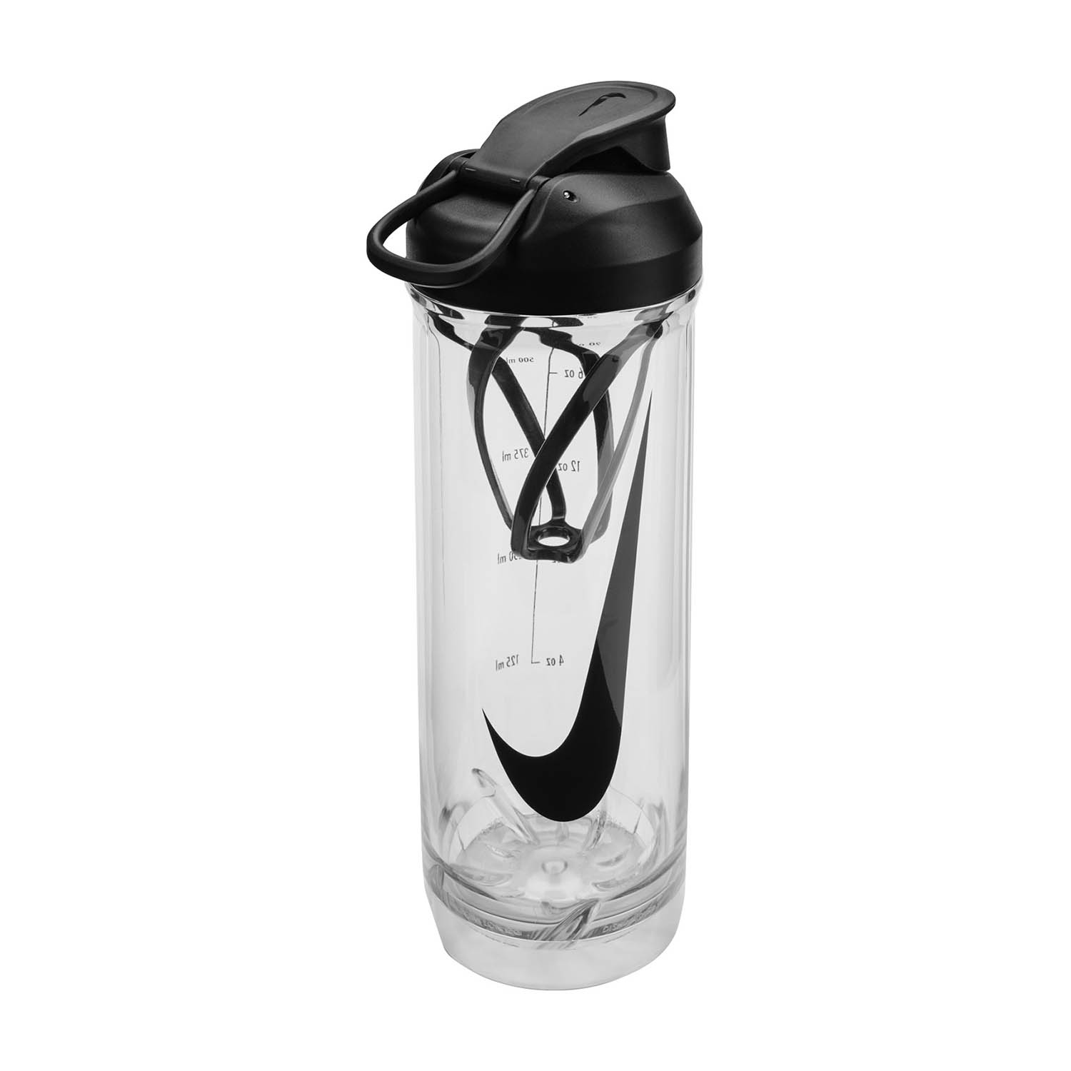 Nike Recharge Shaker 2.0 Water Bottle - Clear/Black