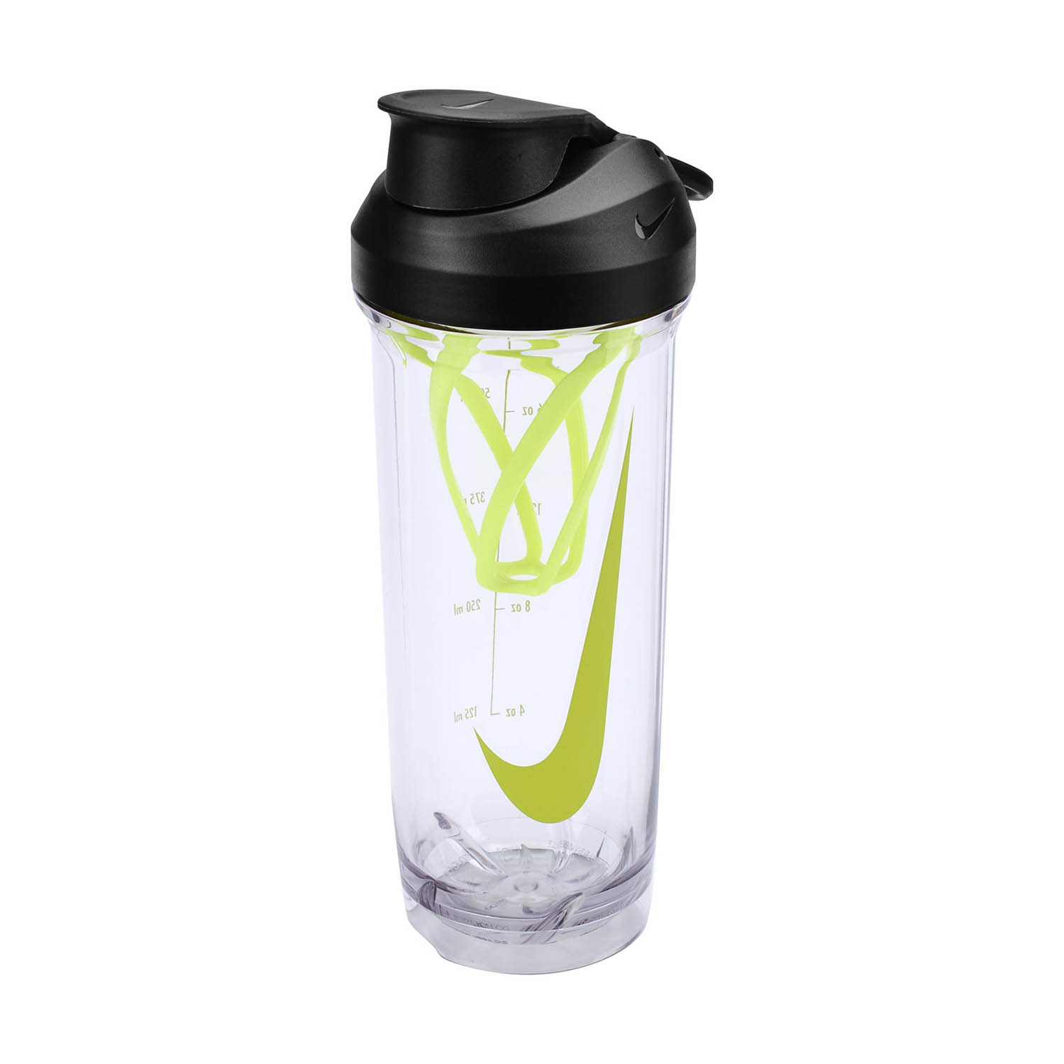 Nike Recharge Shaker 2.0 Water Bottle - Clear/Black/Volt