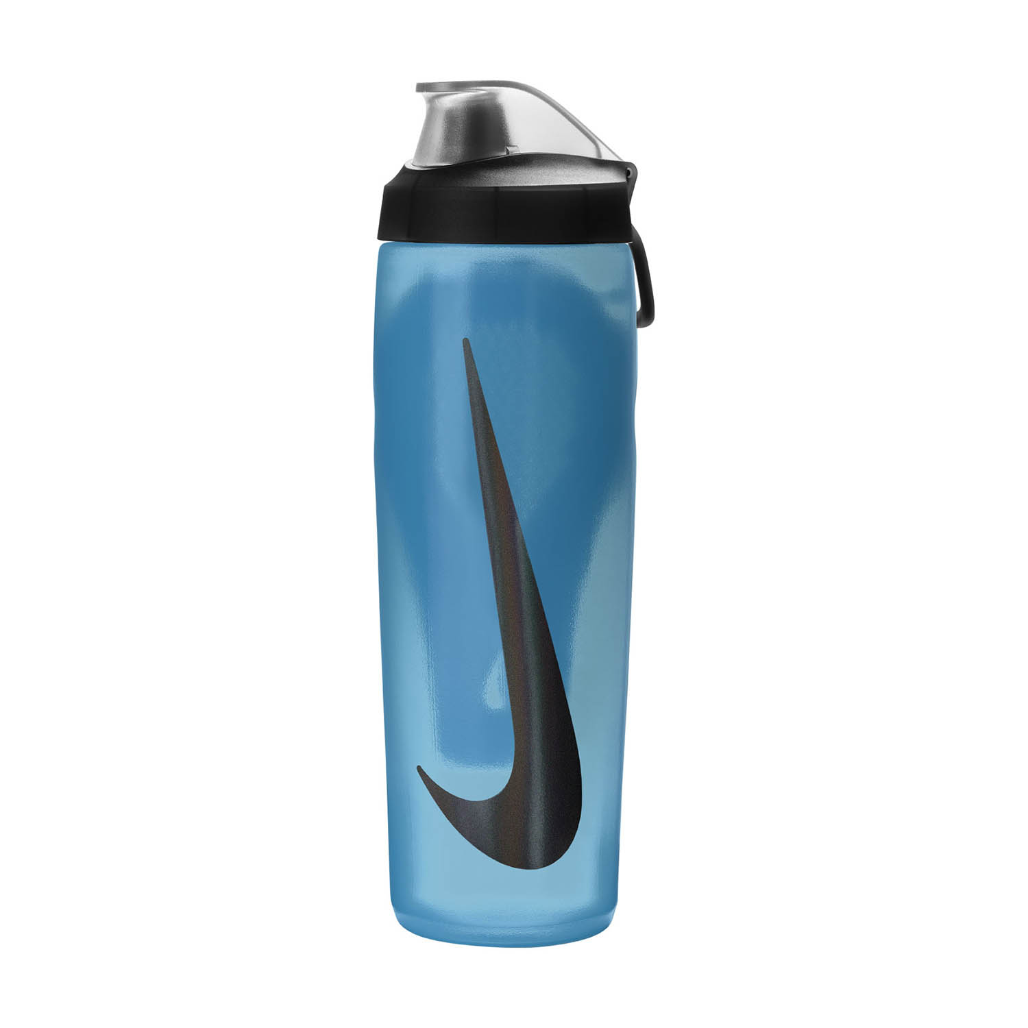 Nike Refuel Locking Water Bottle - Baltic Blue/Black/Black Iridescent